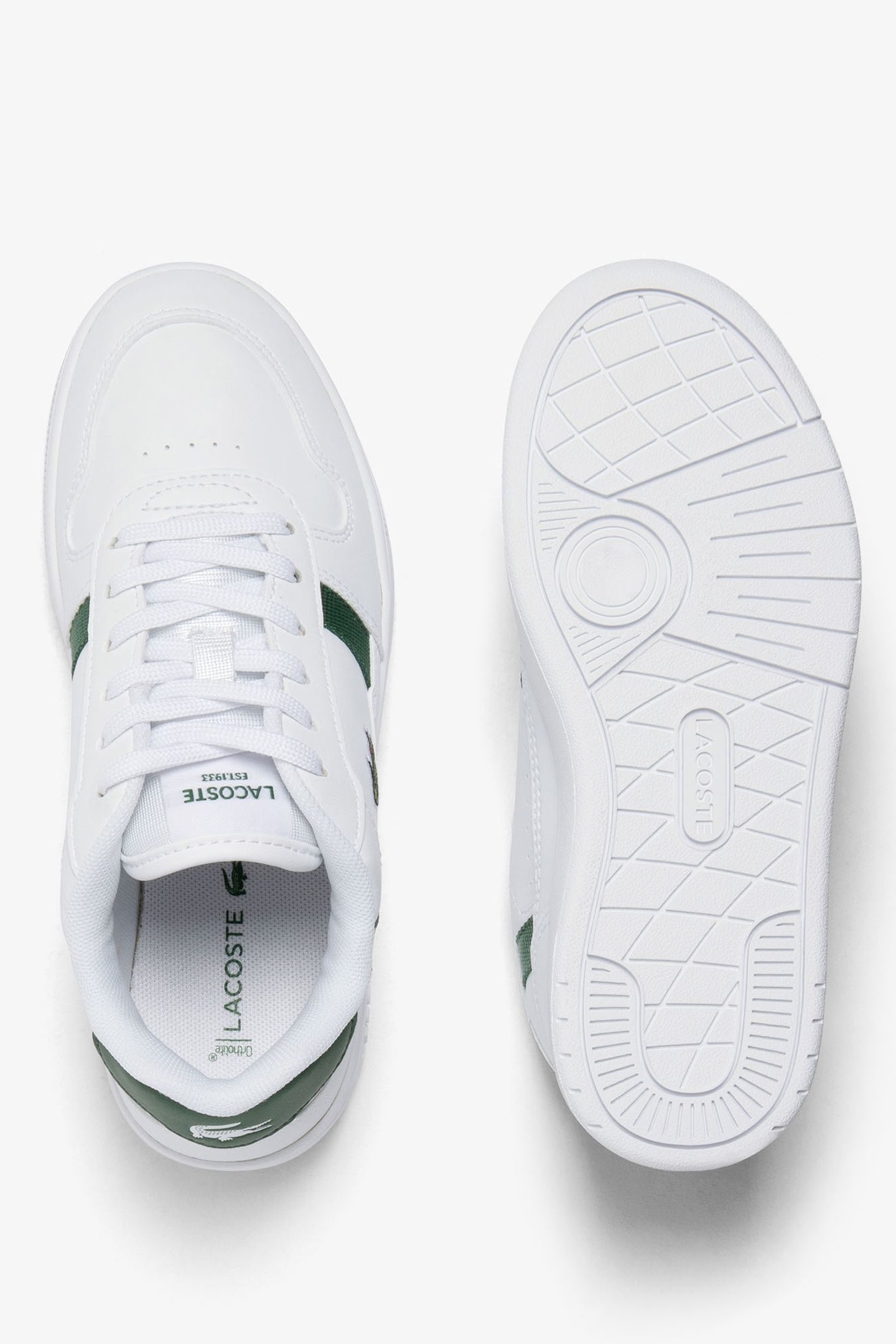 KIDS T-CLIP SET SNEAKER WHITE/DARK GREEN 6