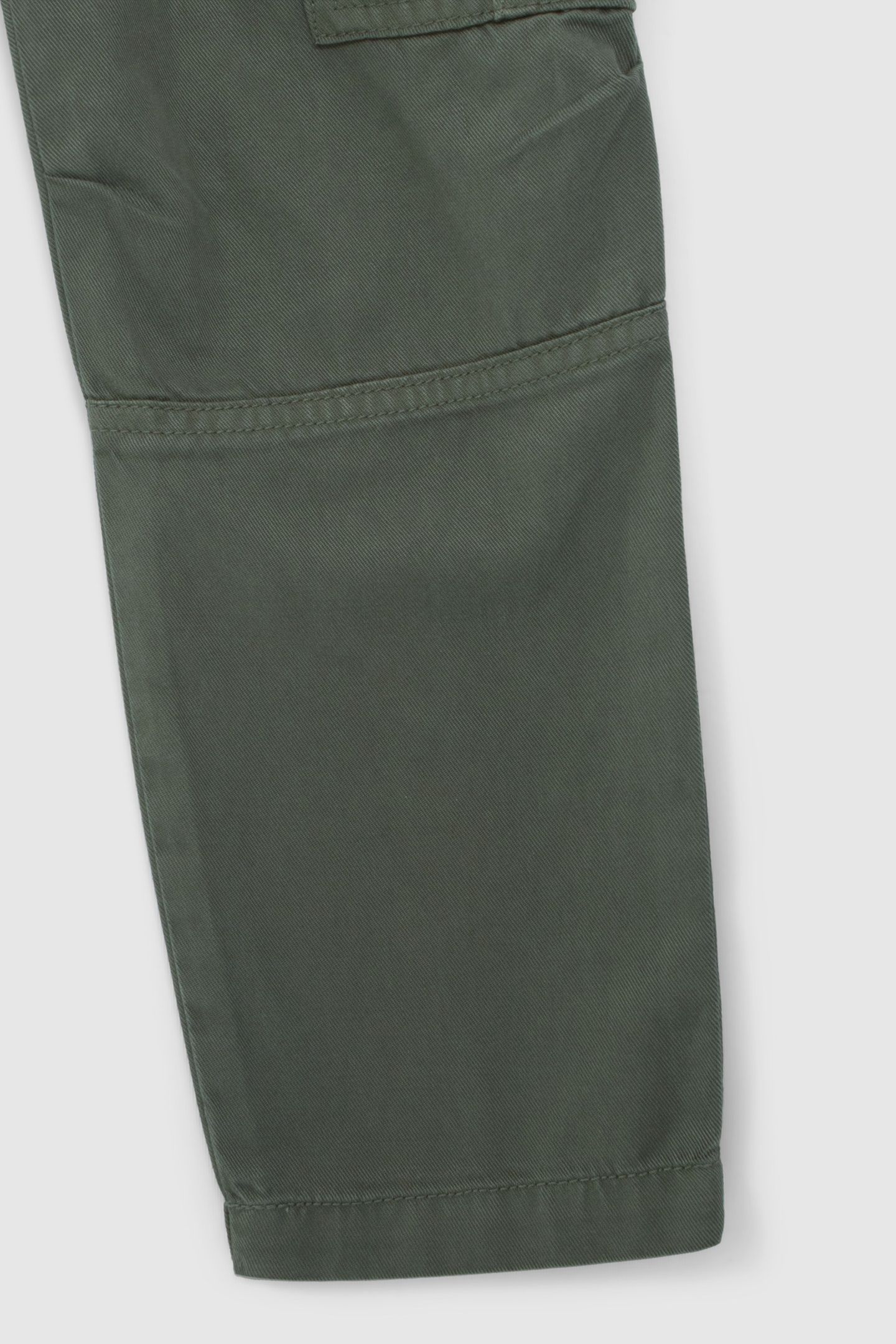 BOYS’ KHAKI CARGO TROUSERS WITH ELASTICATED WAIST 5