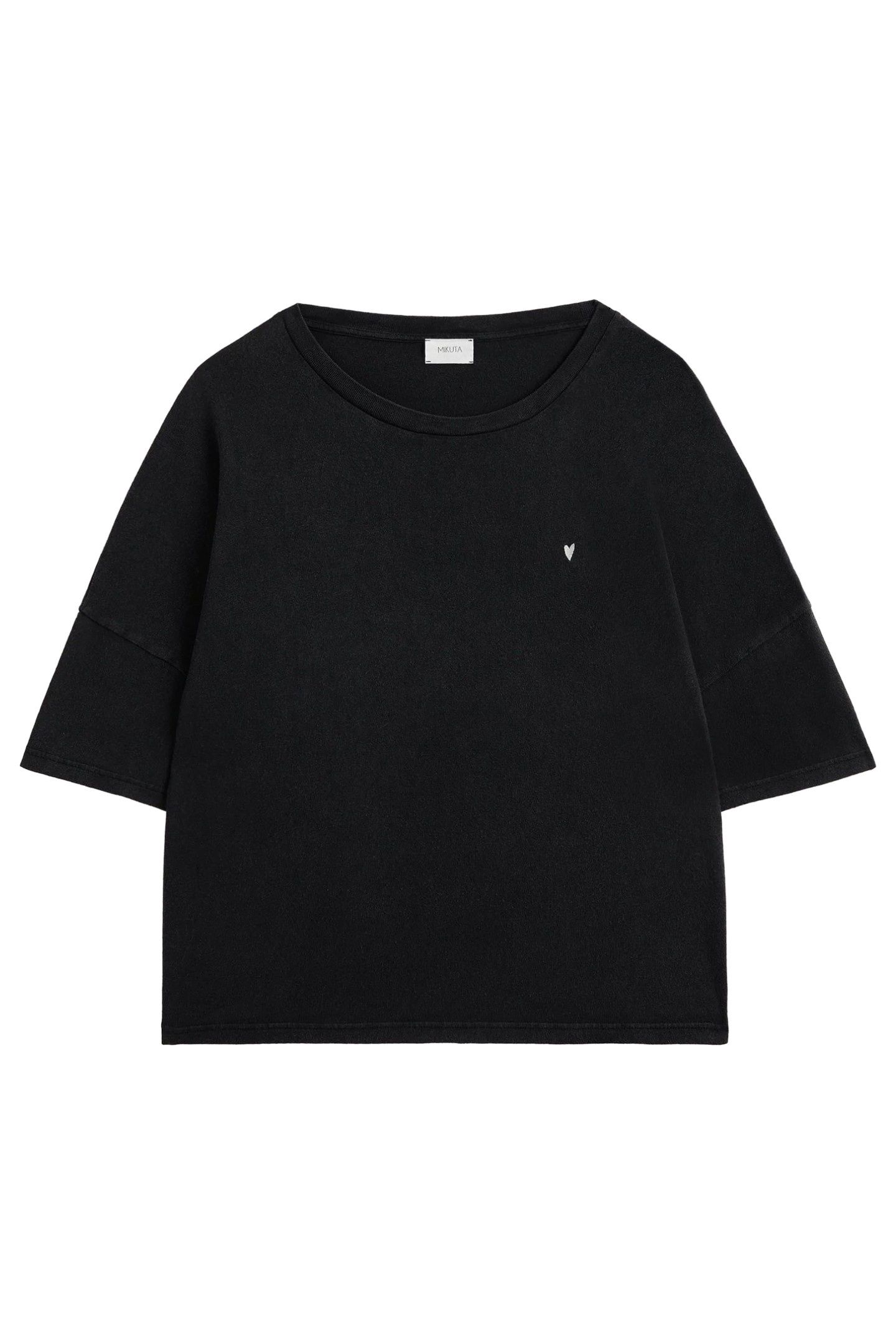 THE DARK HEART LOOSE T-SHIRT BLACK 2