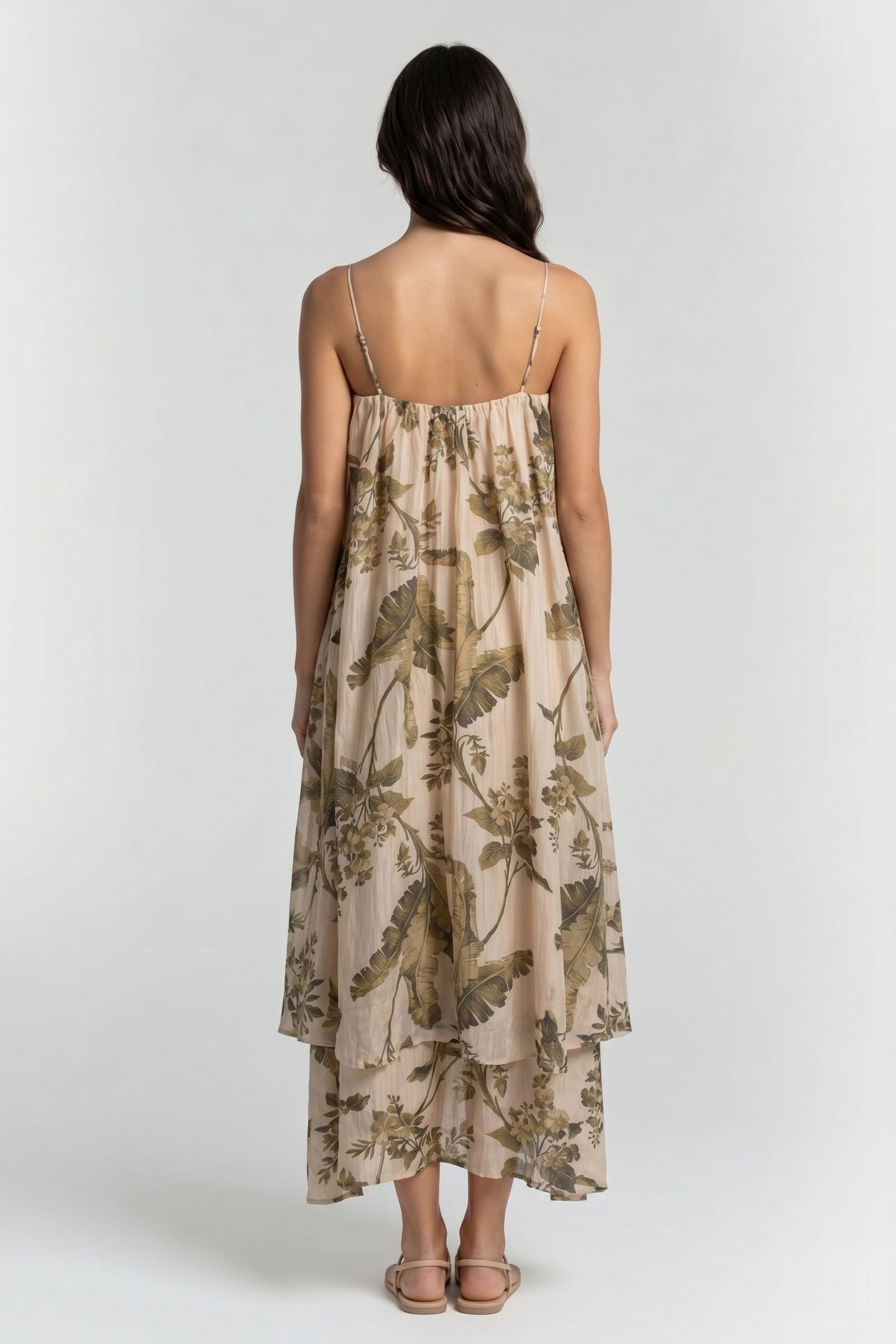 ALLISON DRESS BEIGE 2
