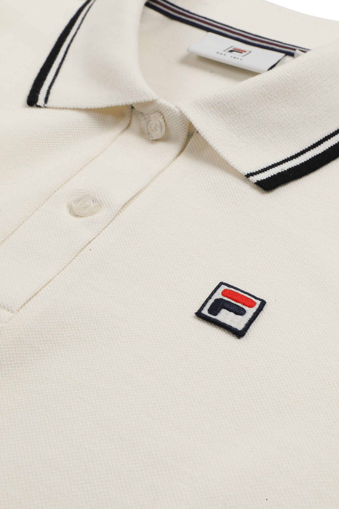 BIELLA SLIM TIPPED POLO SHIRT EGRET 7
