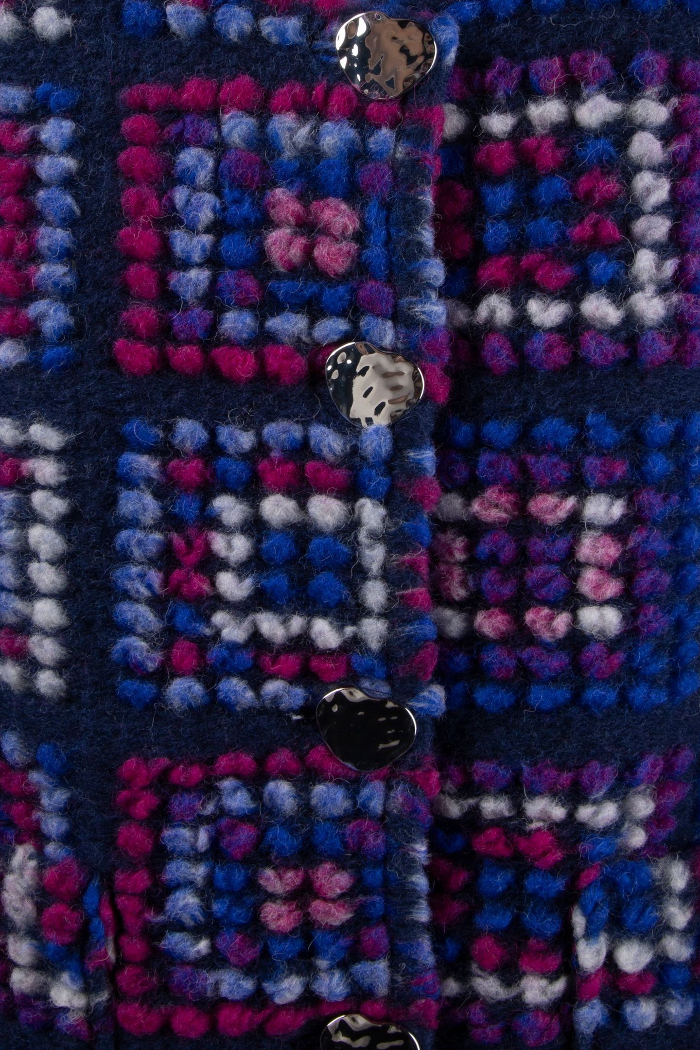 BOUCLÉ JACKET MIDNIGHT BLUE 4