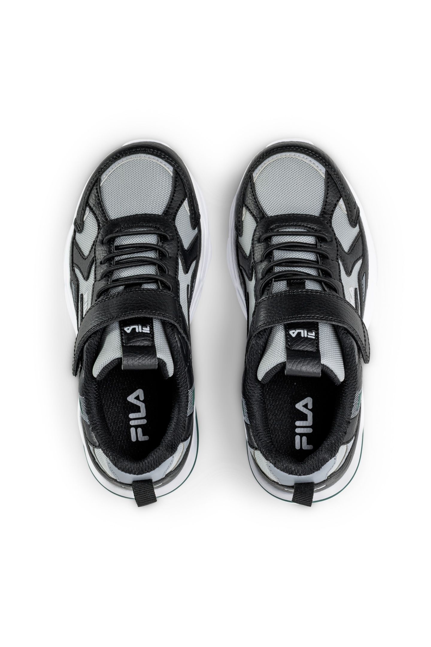 MADRUN VELCRO KIDS BLACK-POSY GREEN 5