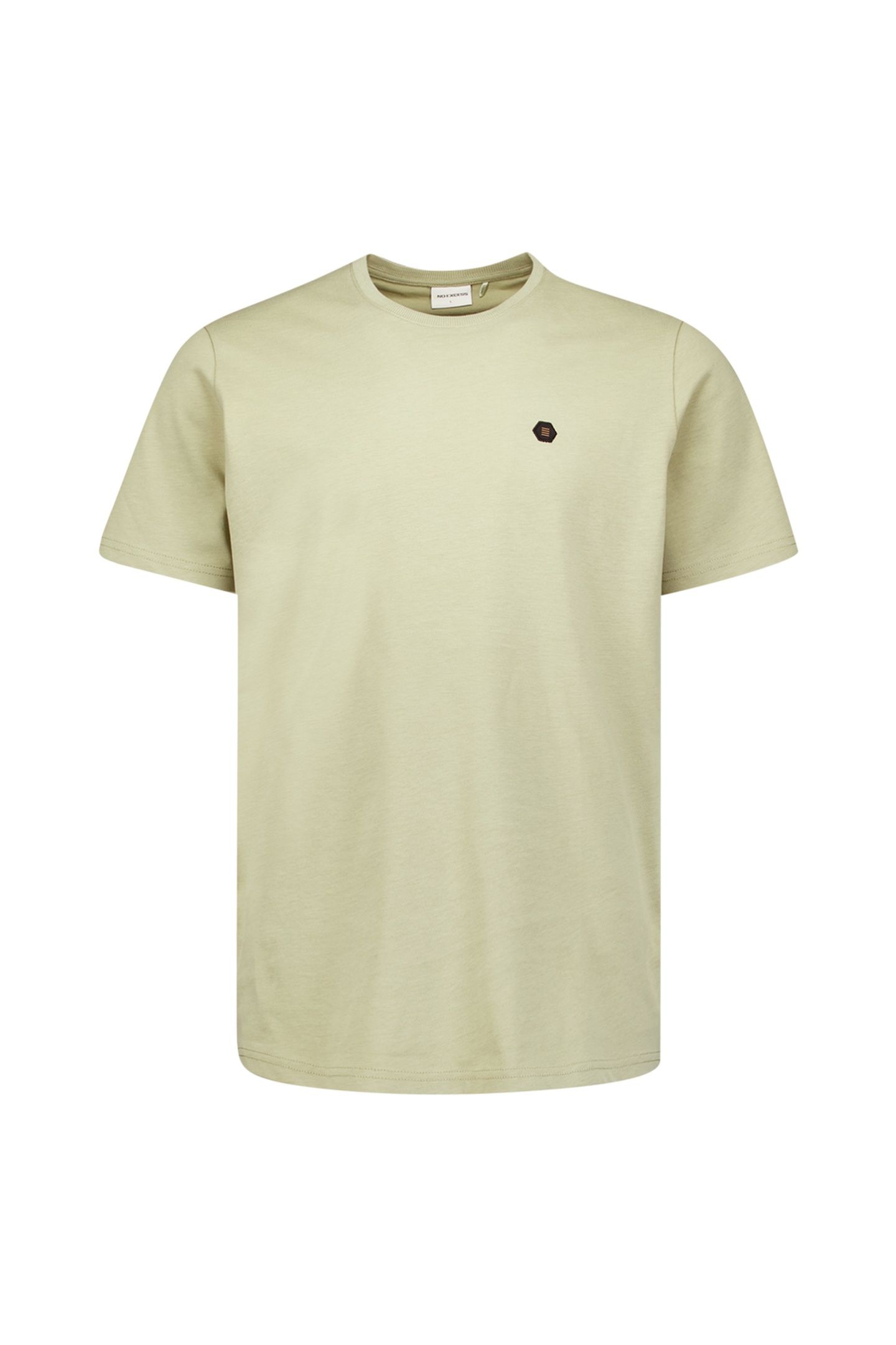 T-SHIRT CREWNECK PEACHED LIGHT MOSS 5