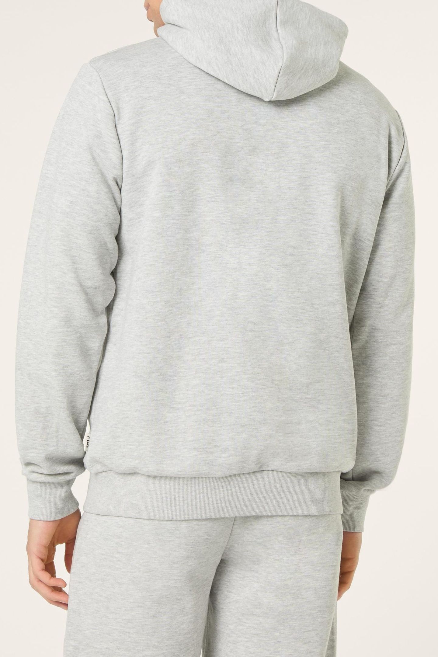 RIFREDI REGULAR GRAPHIC HOODIE LIGHT GREY MELANGE 3