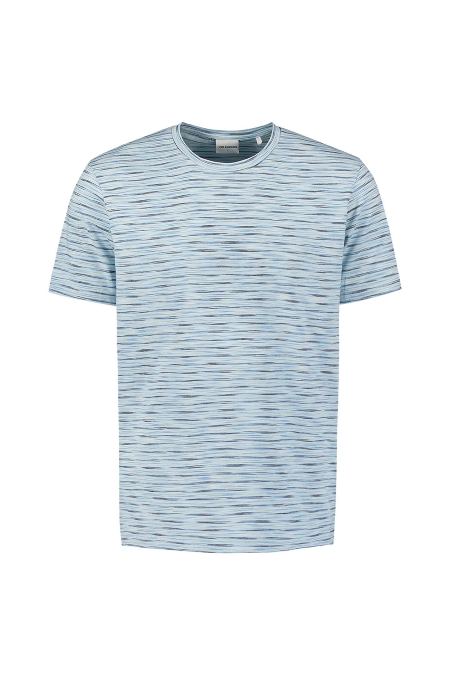 T-SHIRT CREWNECK MULTI COLOURED MELANGE CLOUD 5