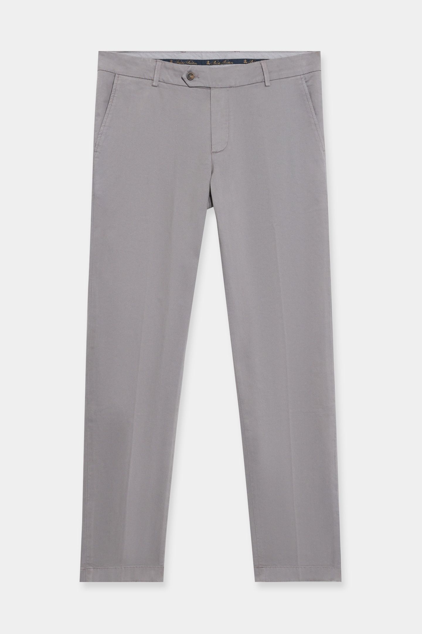 SLIM FIT COTTON CHINOS GREY 4