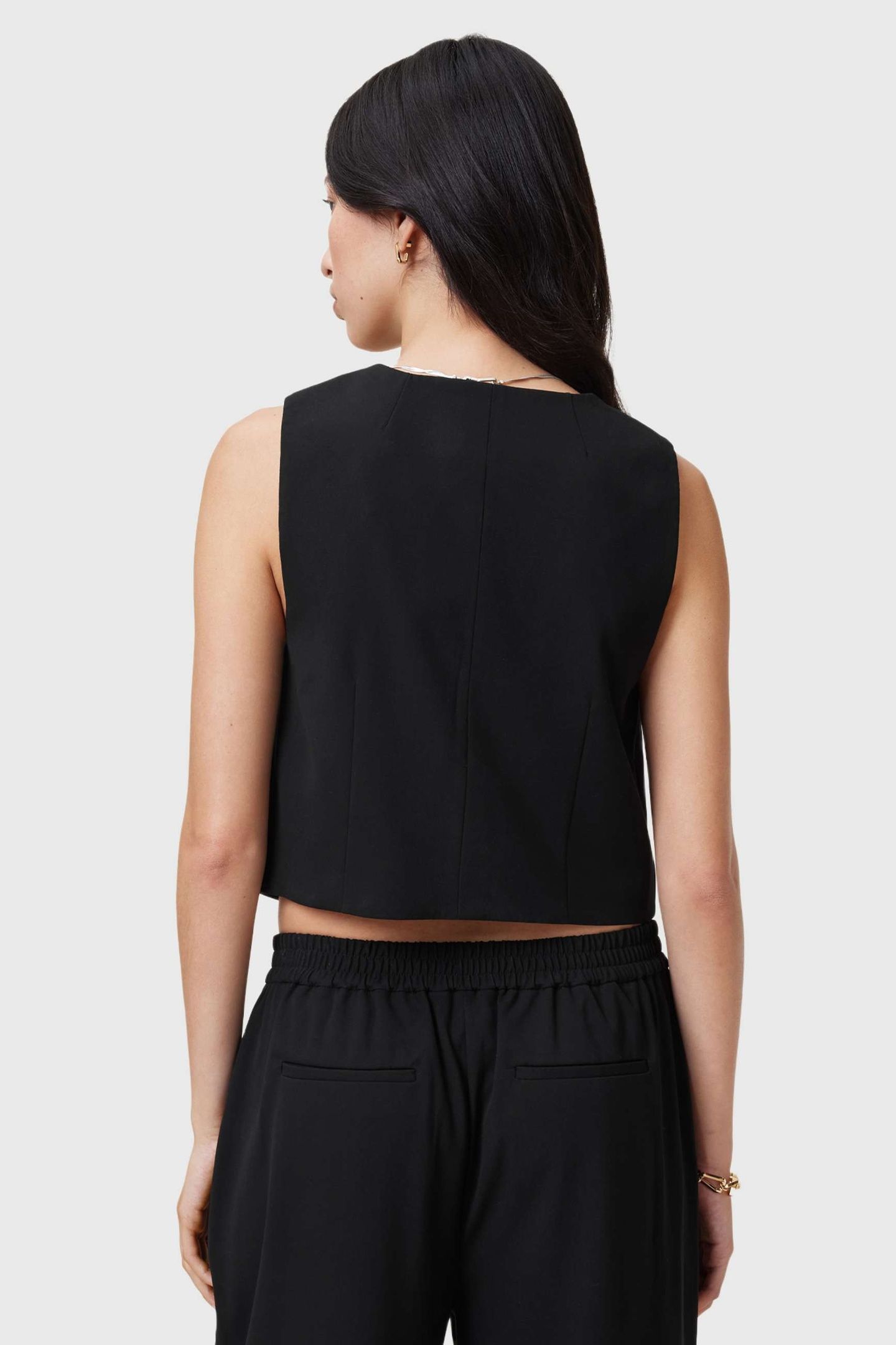 ALEIDA TRI WAISTCOAT BLACK 4