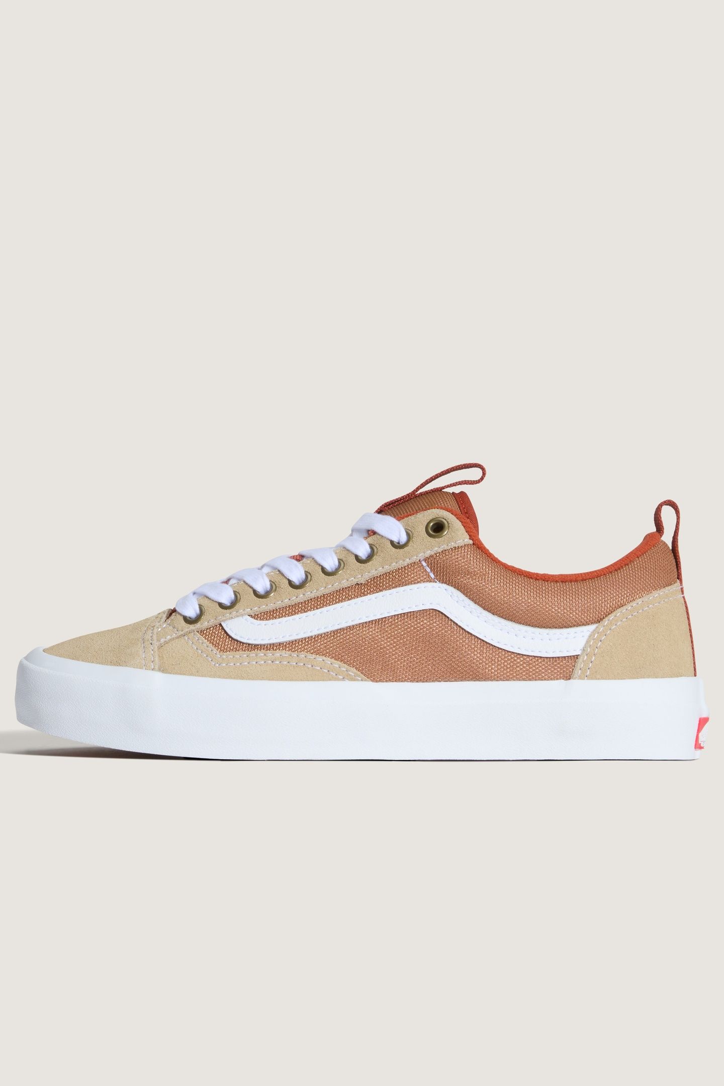 UNISEX SKATE OLD SKOOL 36 + KHAKI/BURNT ORANGE 2