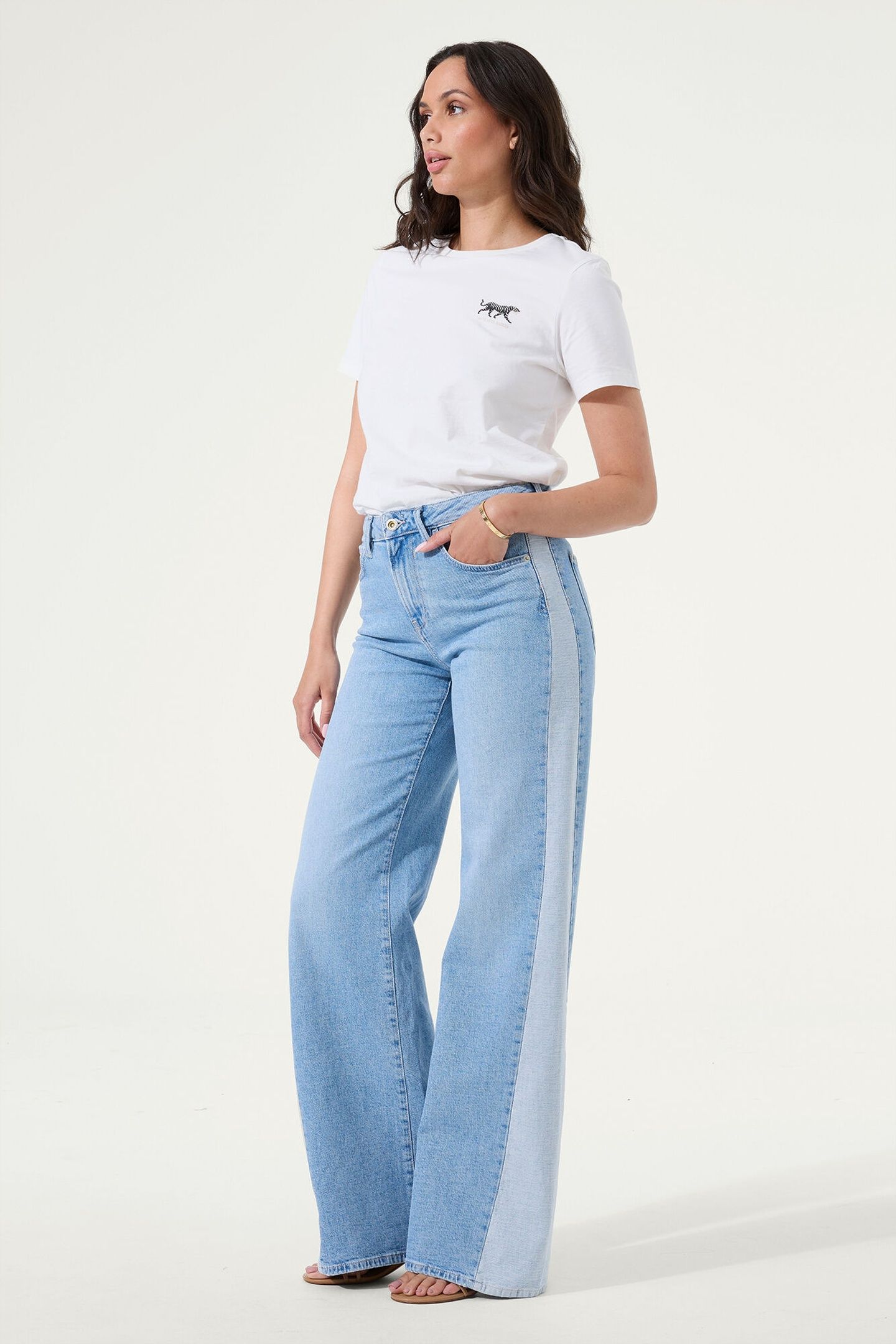 CELIA PANTS DENIM LIGHT USED 3