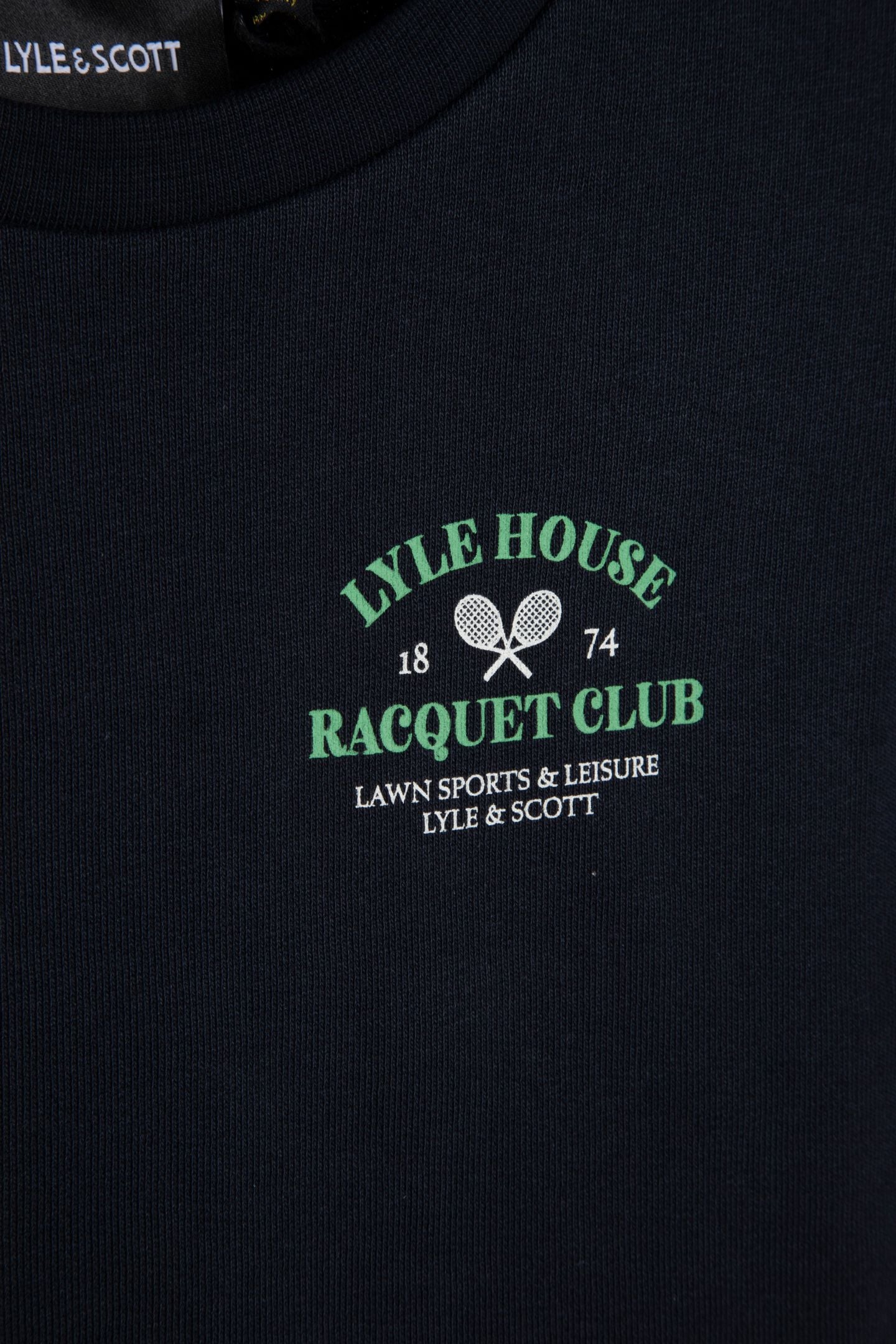 RACQUET CLUB GRAPHIC SWEATSHIRT DARK NAVY 5