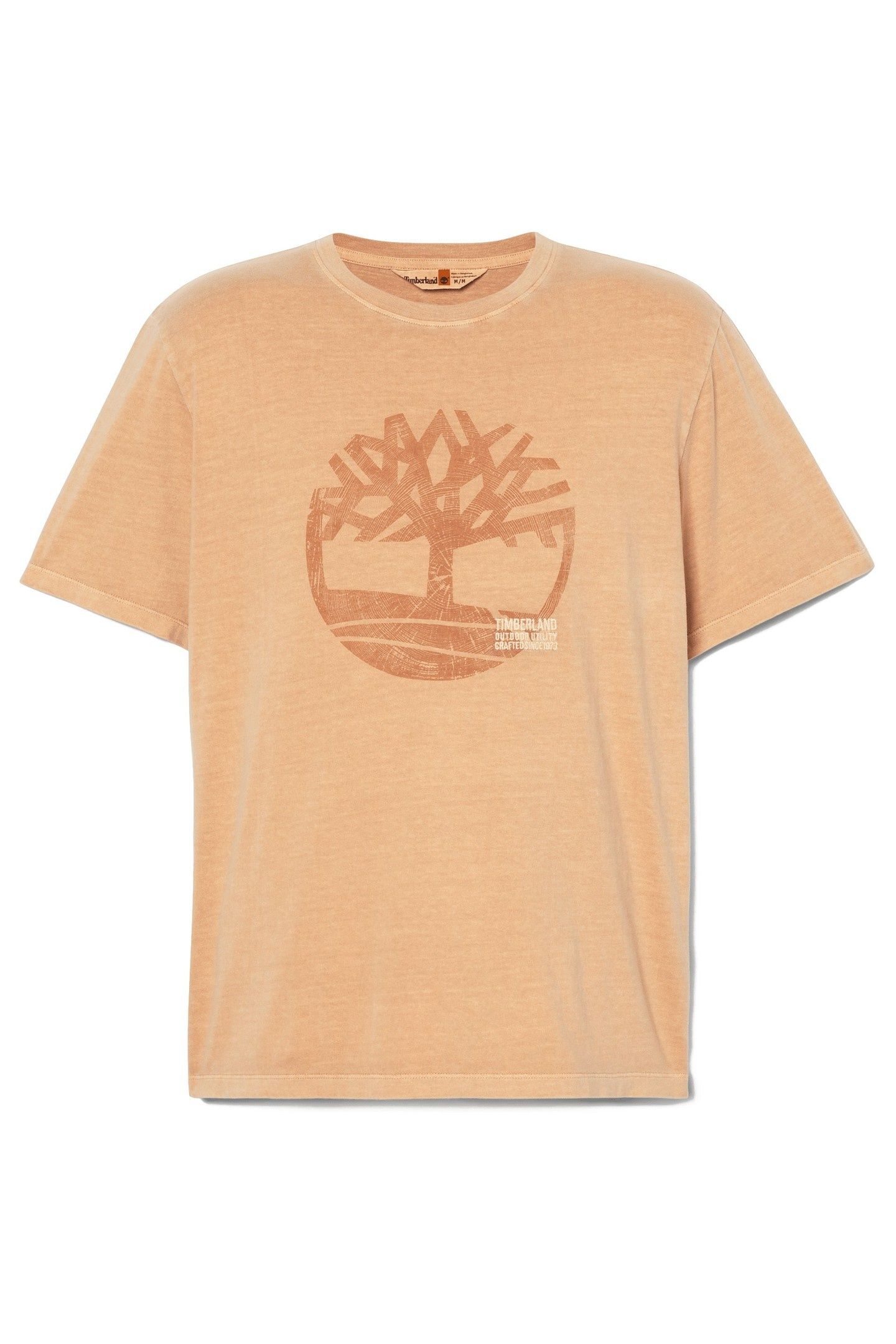 GARMENT DYE LOGO GRAPHIC TEE WHEAT BOOT 4