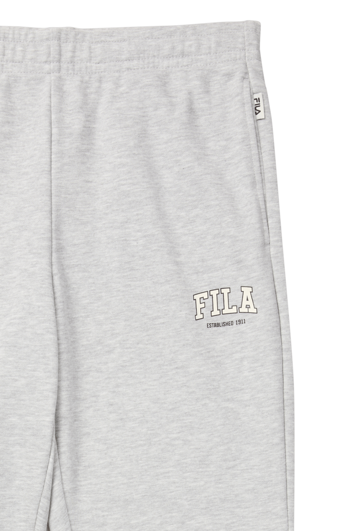 RIFREDI REGULAR GRAPHIC SWEATPANTS LIGHT GREY MELANGE 6