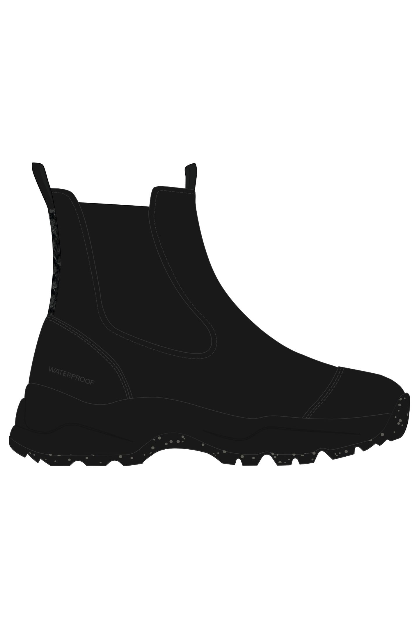 SIRI CROCO WATERPROOF BLACK 2