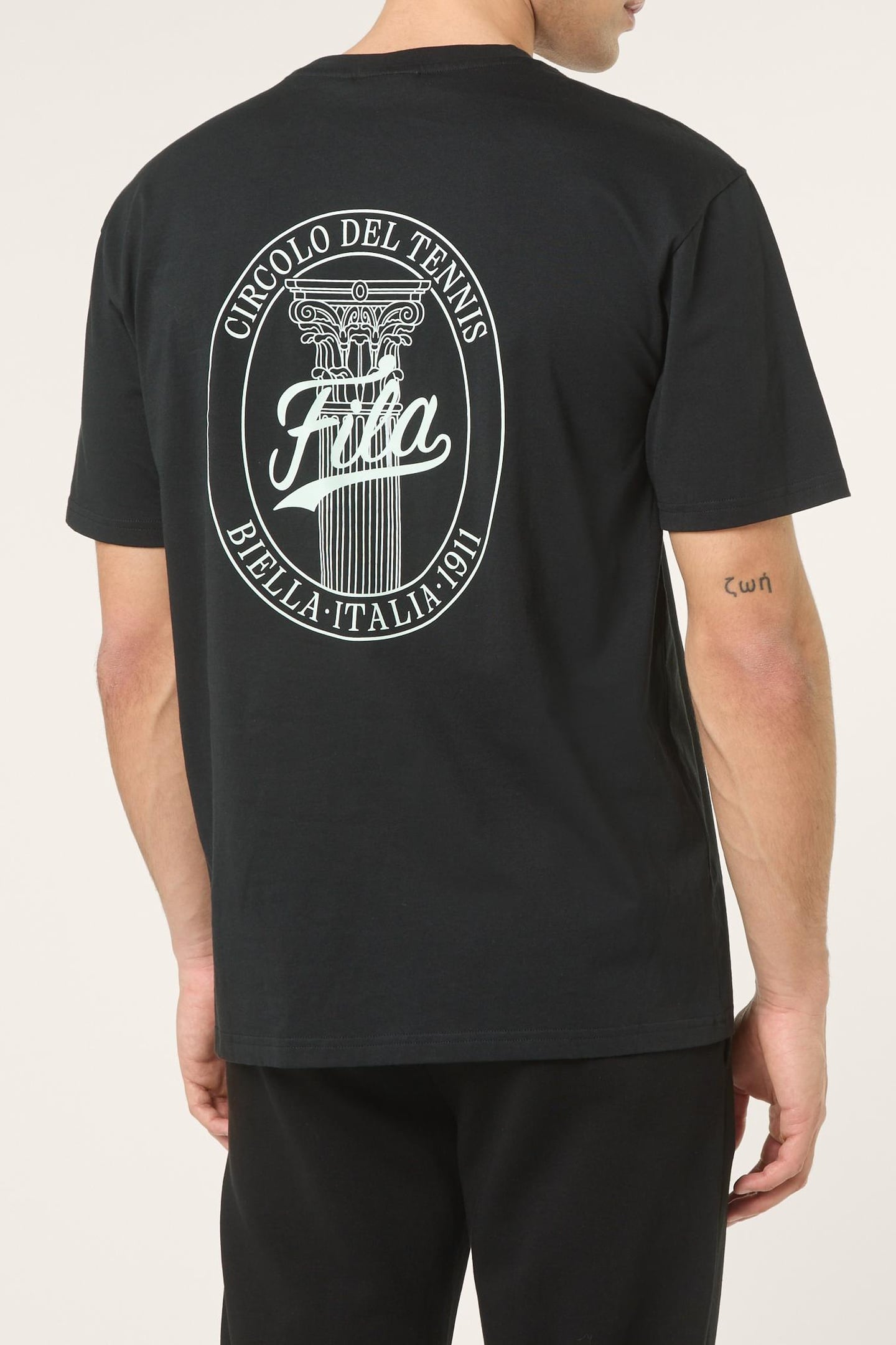 PIGNONE RELAXED GRAPHIC T-SHIRT BLACK 3