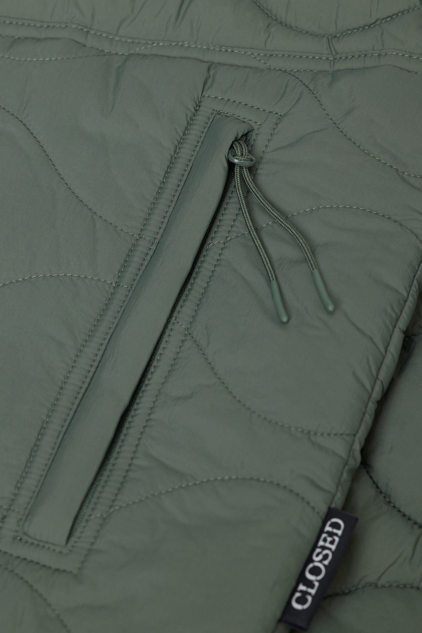 QUILTED JACKET OLIVE GREEN 5