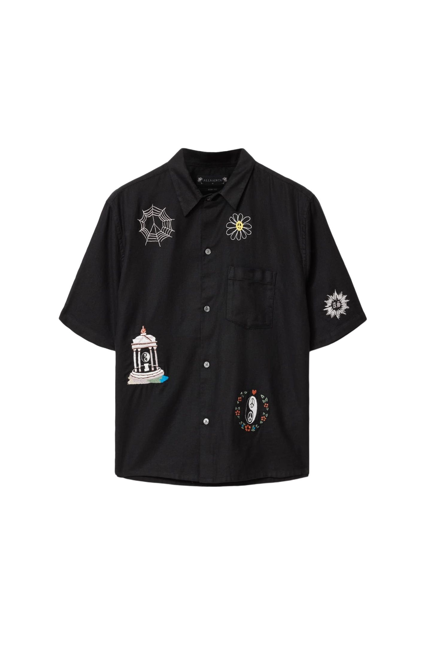 KARLTON SS SHIRT JET BLACK 6