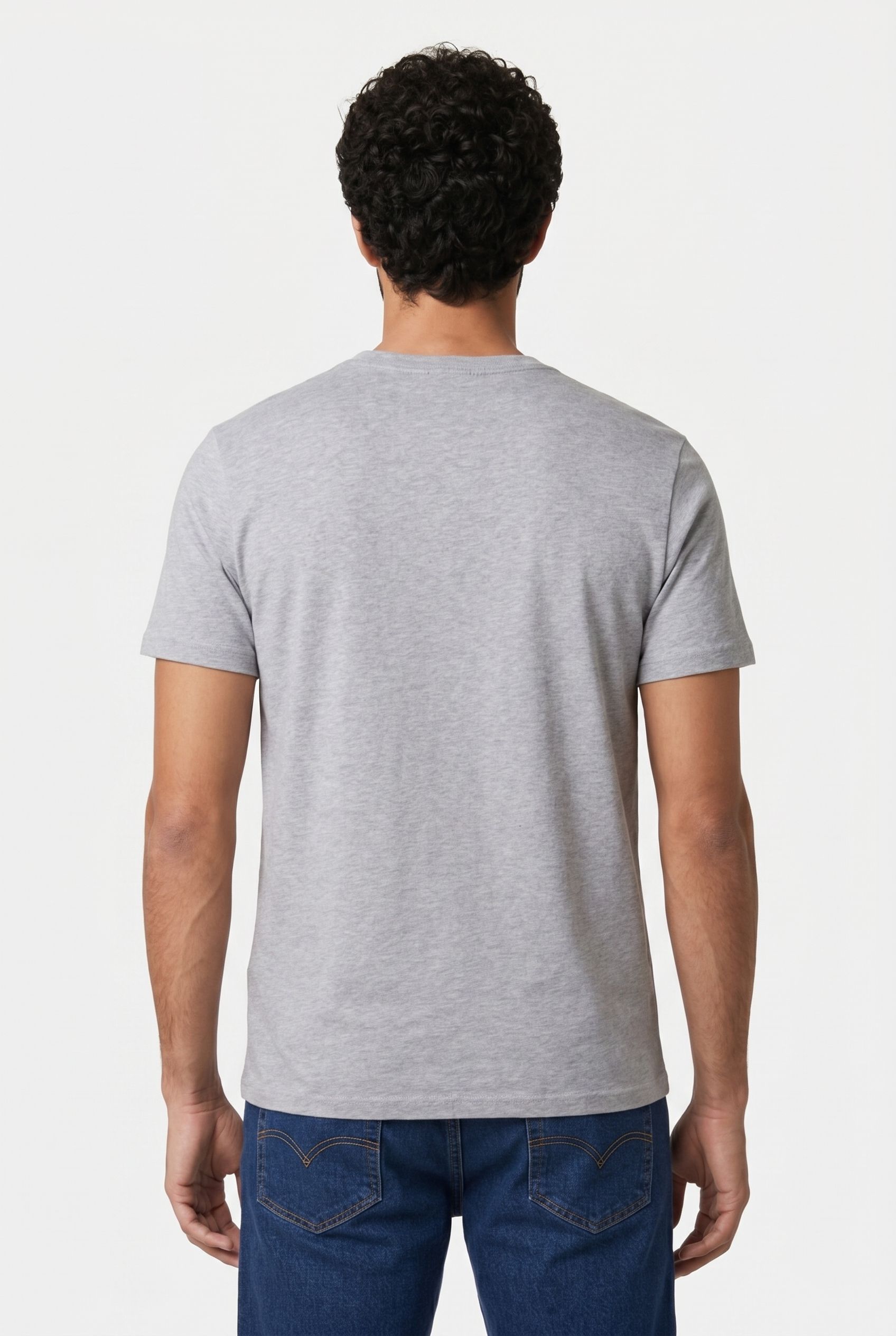 LSESS CLASSIC POCKET TEE MID TONE GREY 2