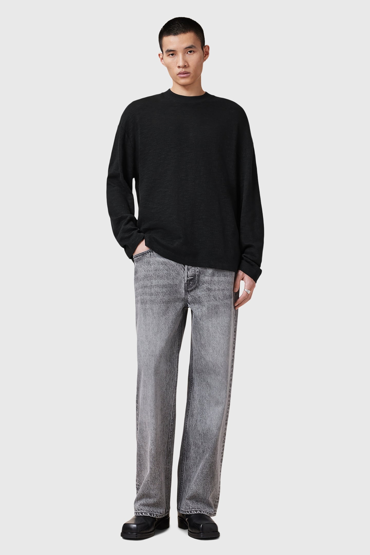 FOSTER LS CREW JET BLACK 1