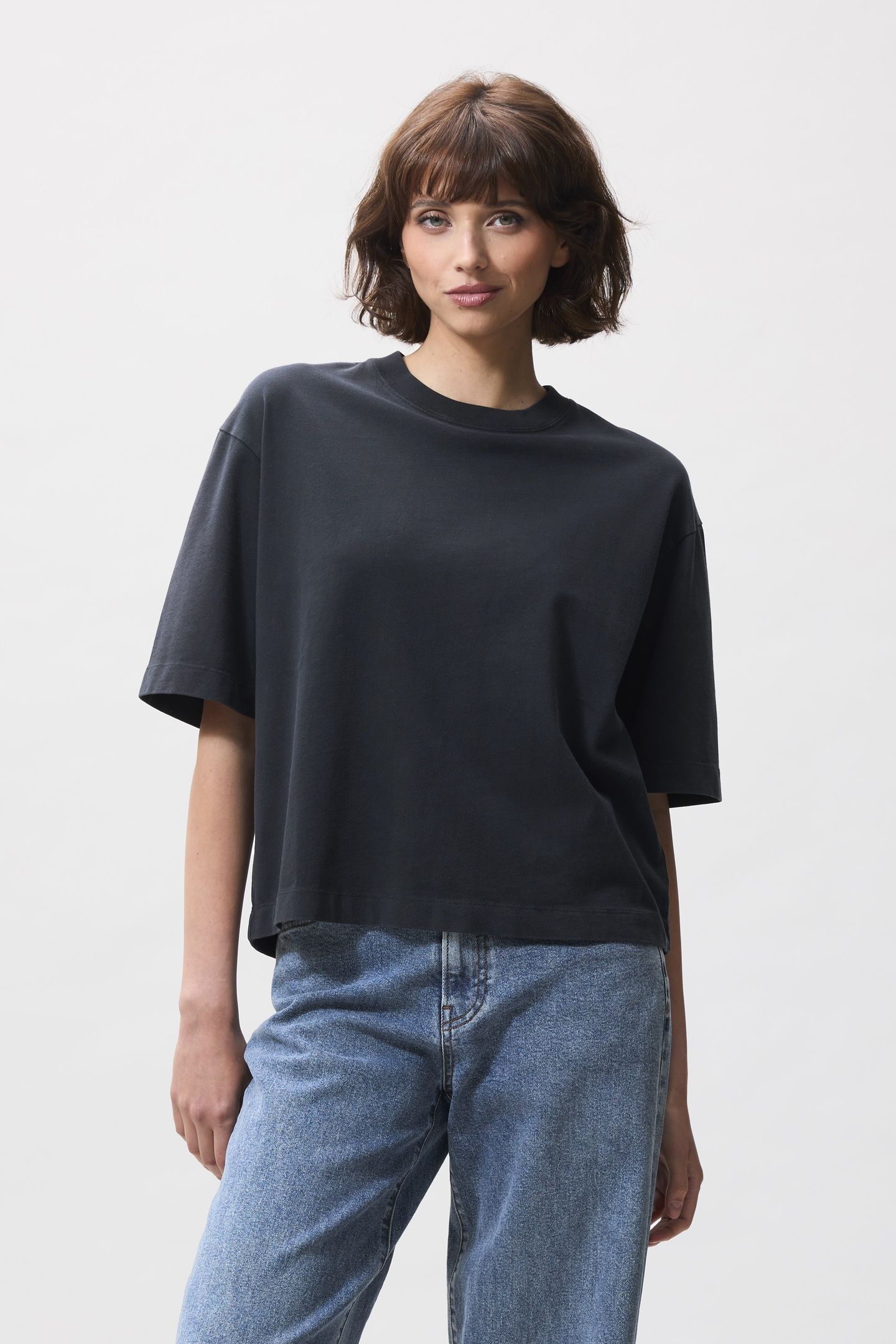 LOOSE FIT TSHIRT DARK GREY 2