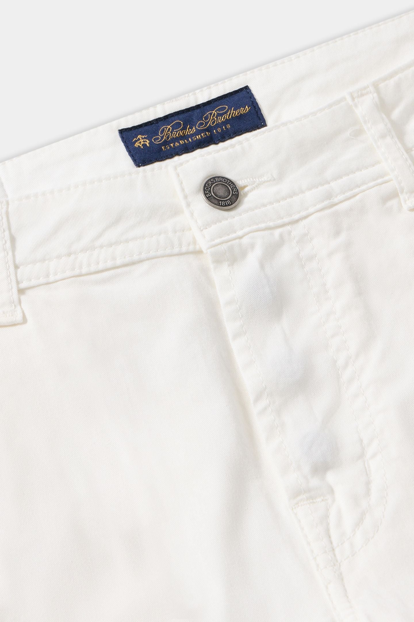 STRETCH COTTON 5-POCKET PANT WHITE 6