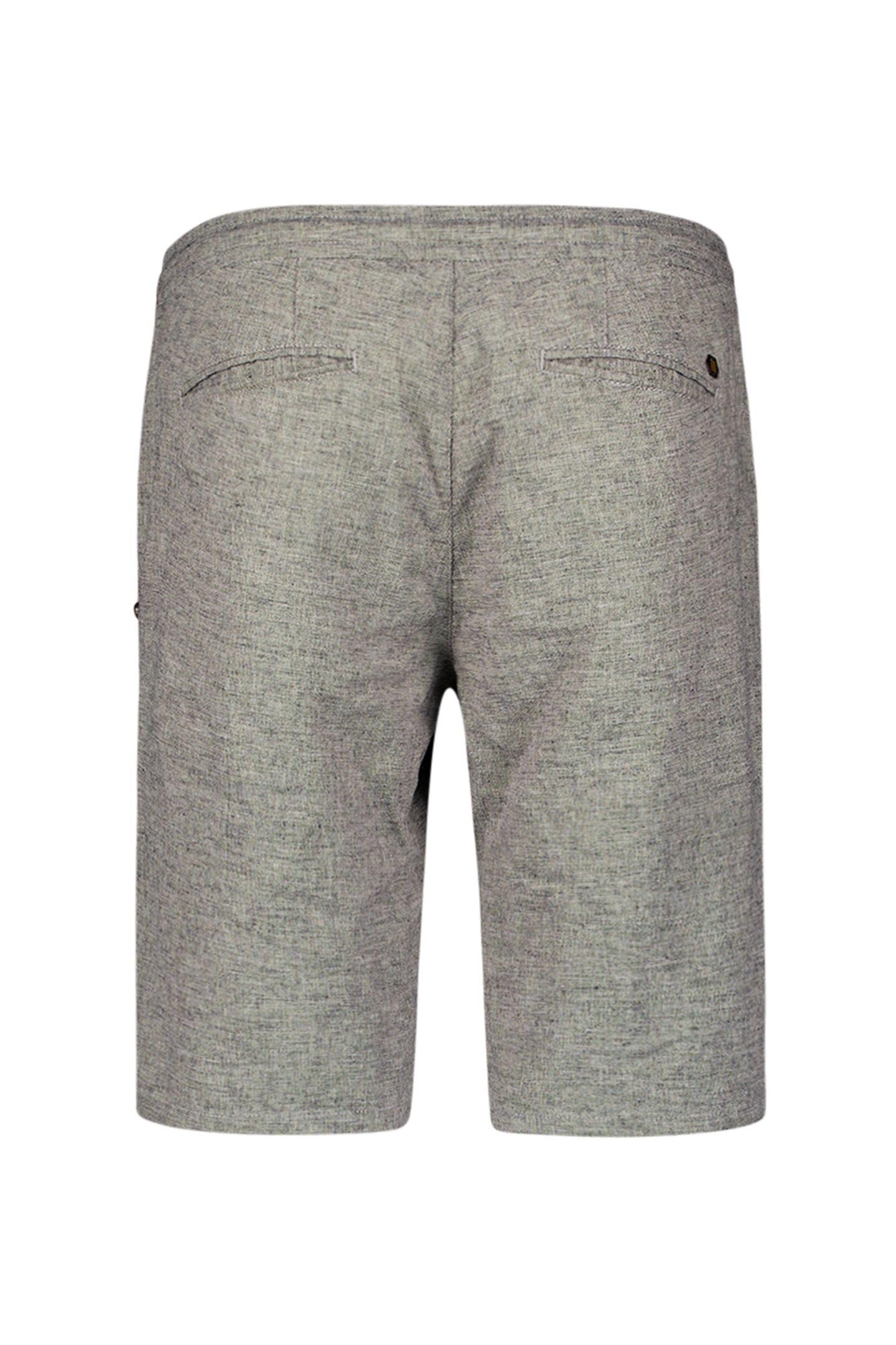SHORT WITH LINEN MELANGE DEEP BLUE 5