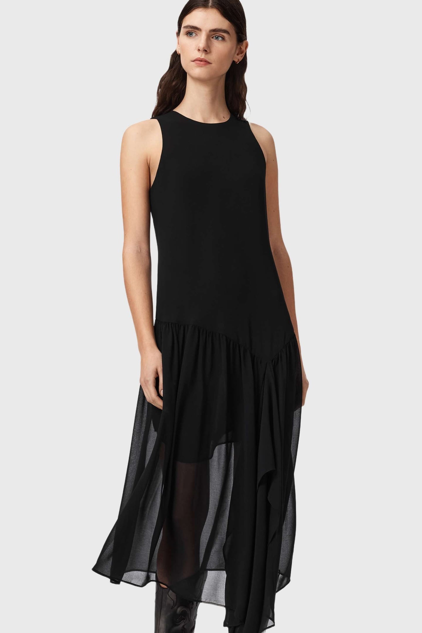 CYRA MAXI DRESS BLACK 2