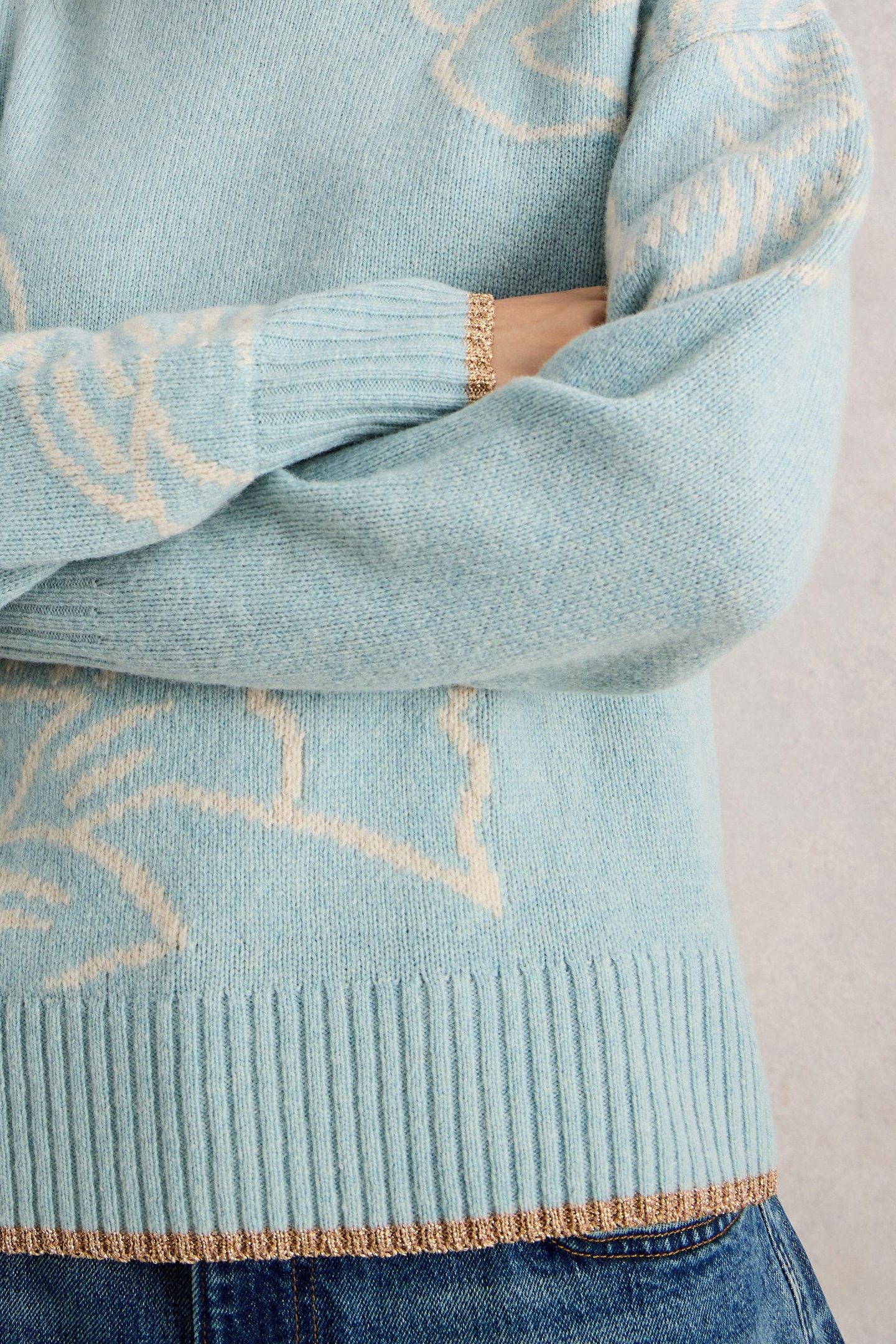 FENELLA FLORAL JUMPER BLUE MULTI 6