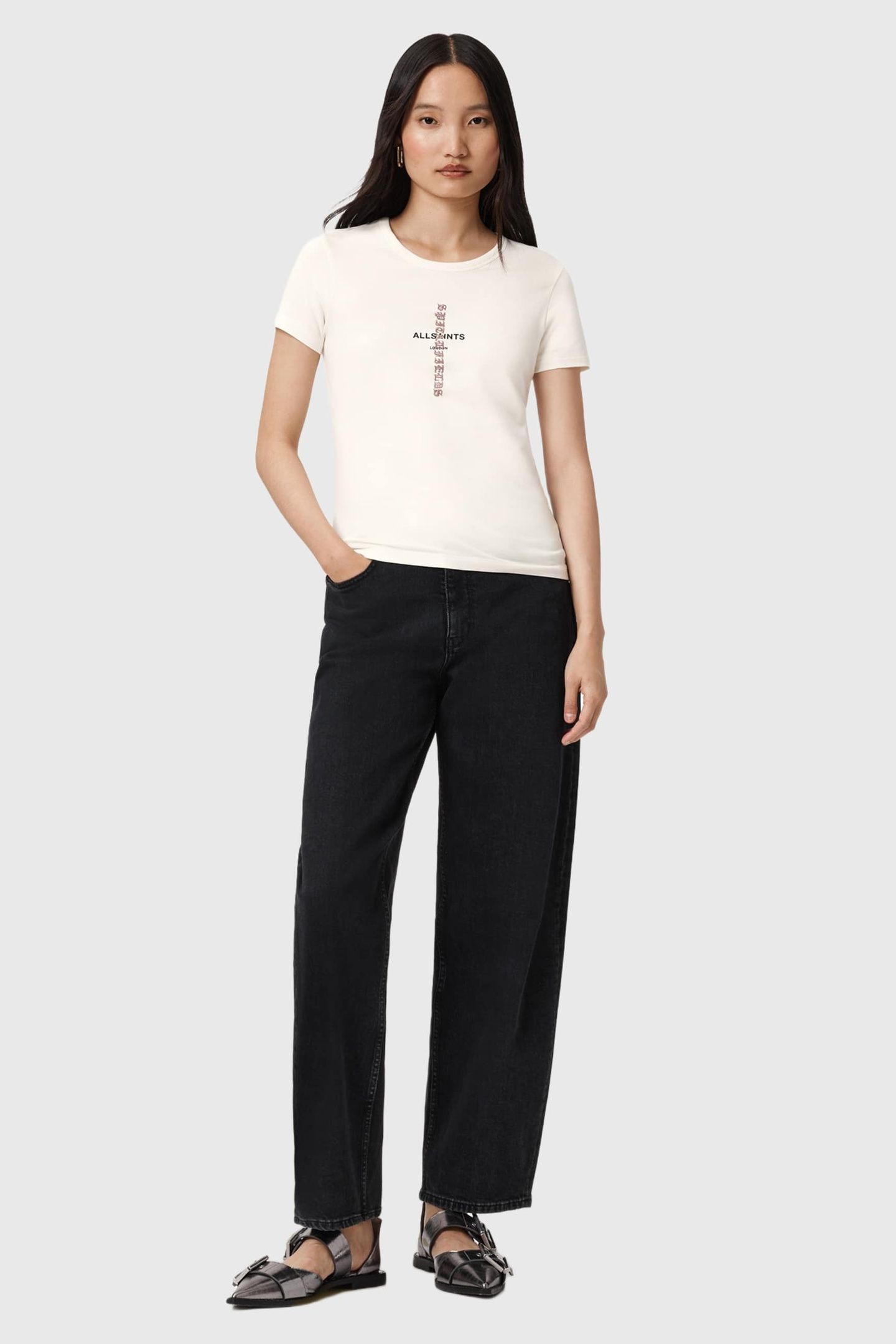 KNOX STEVIE TEE ASHEN WHITE 3