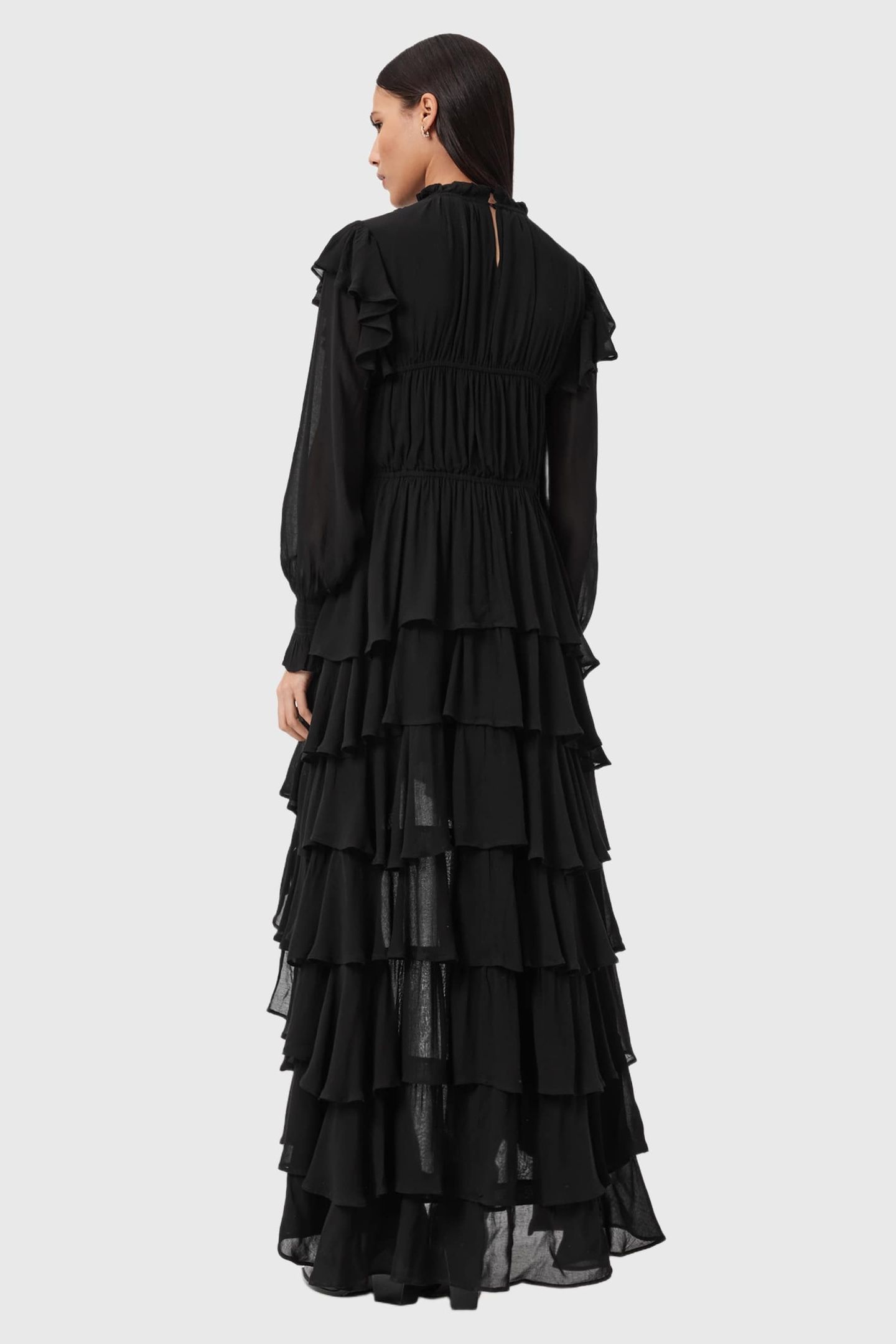 LEILA LS DRESS BLACK 5
