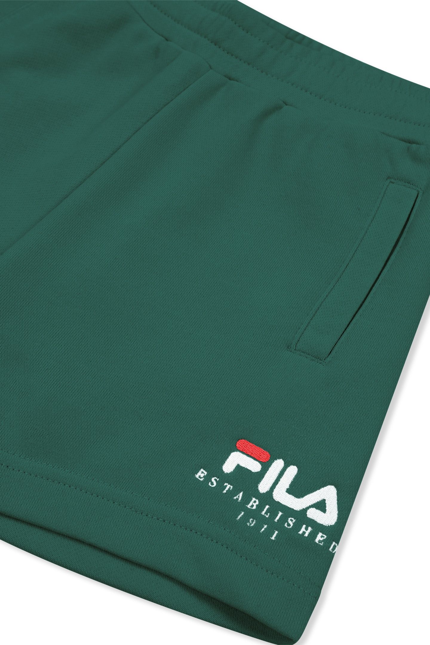 BENNA REGULAR LOGO SWEAT SHORTS POSY GREEN 2