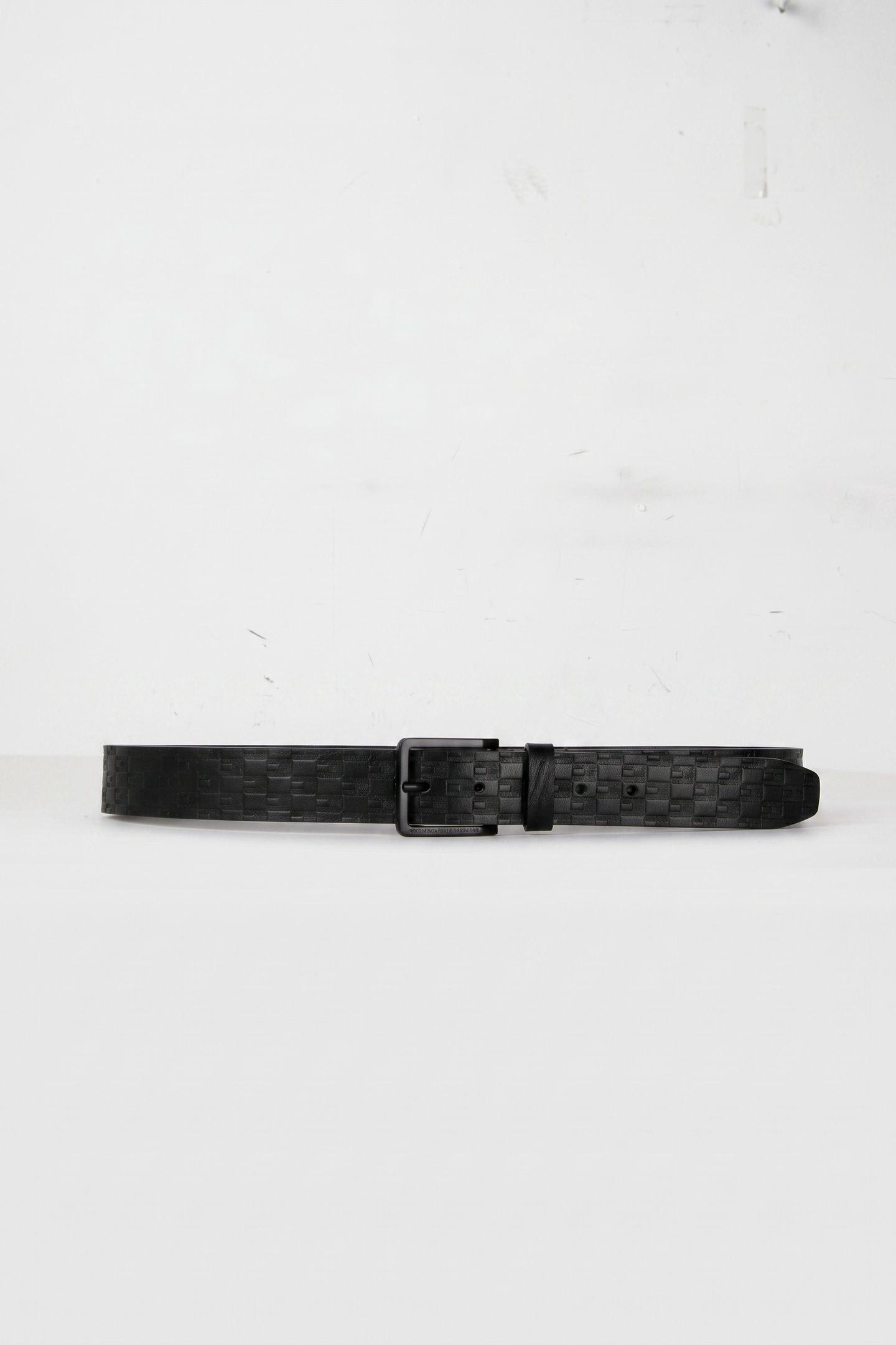 FLAG MONOGRAM BELT BLACK 1