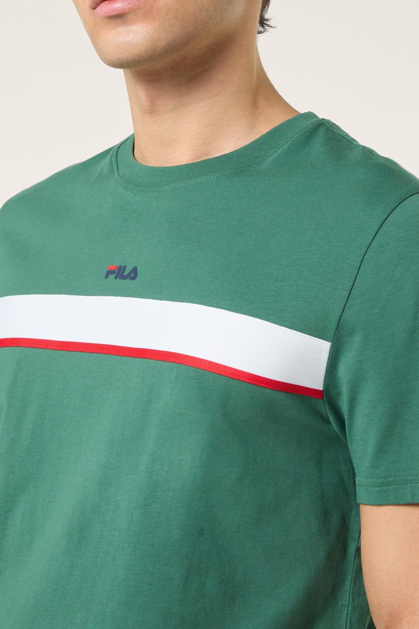 SAGANO REGULAR TAPED T-SHIRT POSY GREEN 6