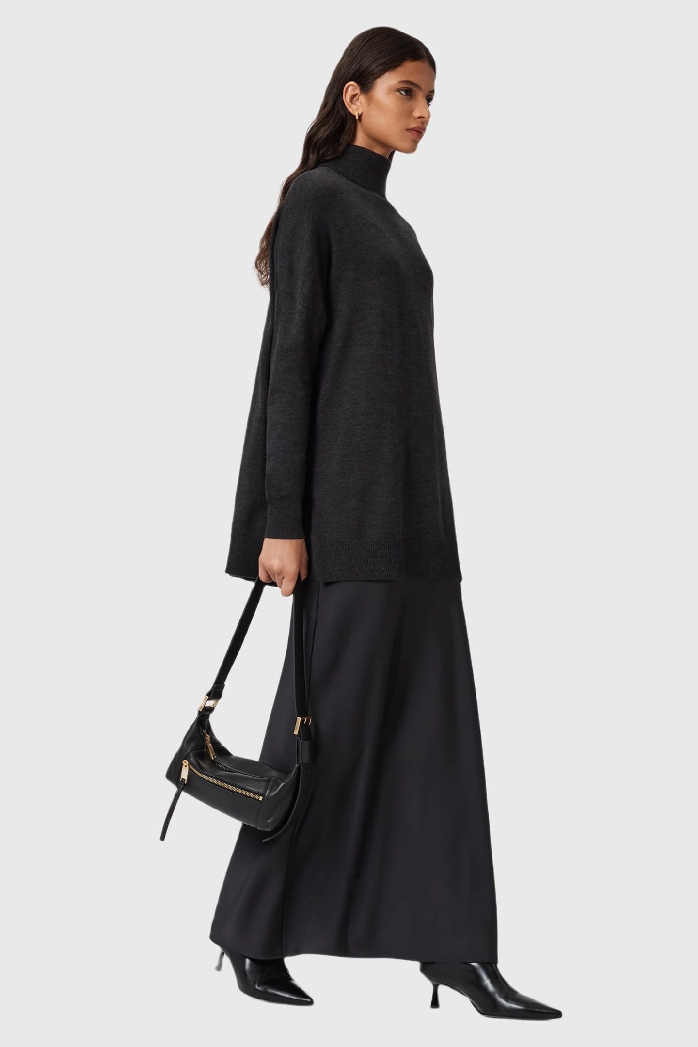 JUNO DRESS SHADOW BLACK 6
