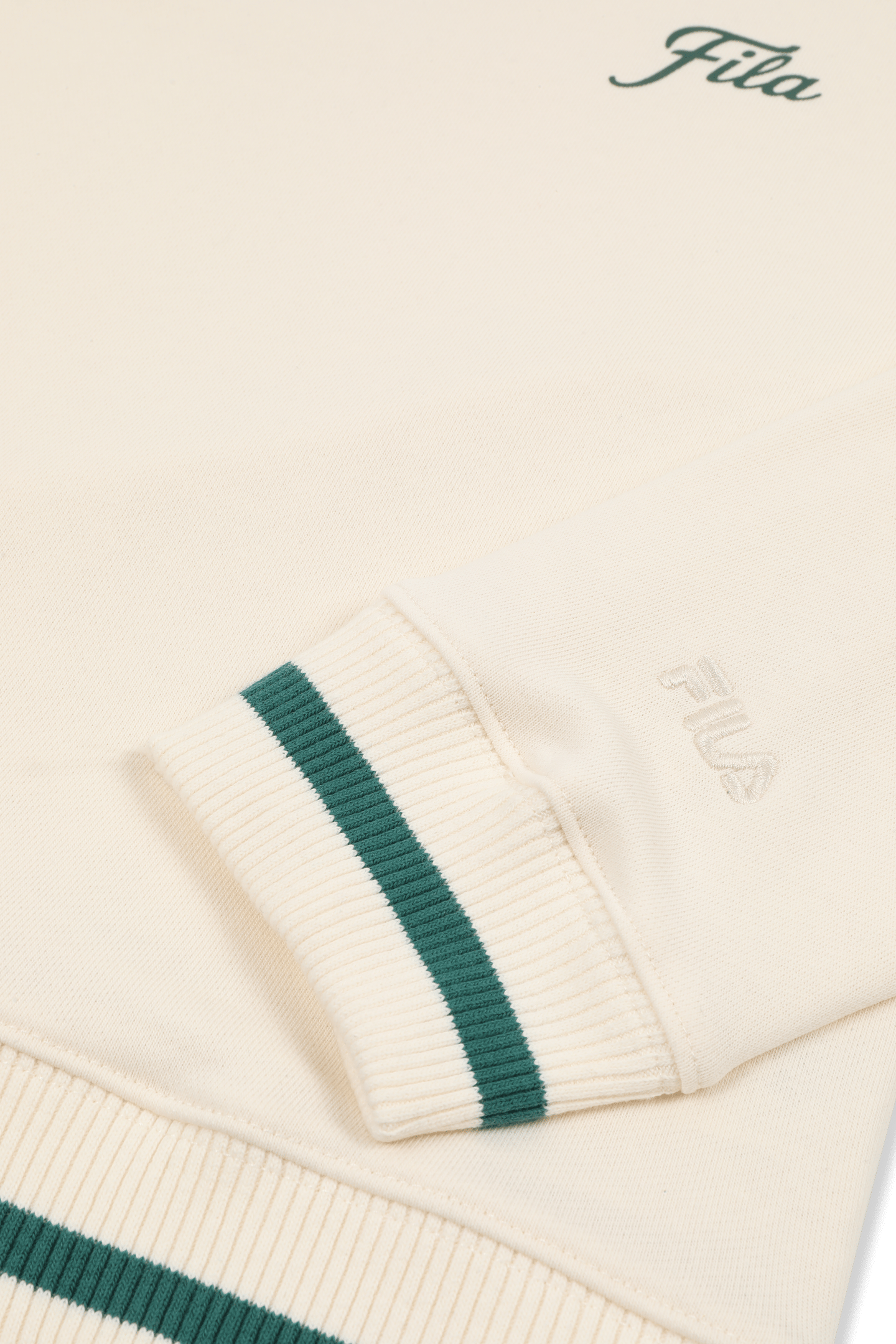 MARLIA RELAXED GRAPHIC CREWNECK SWEATSHIRT EGRET 3