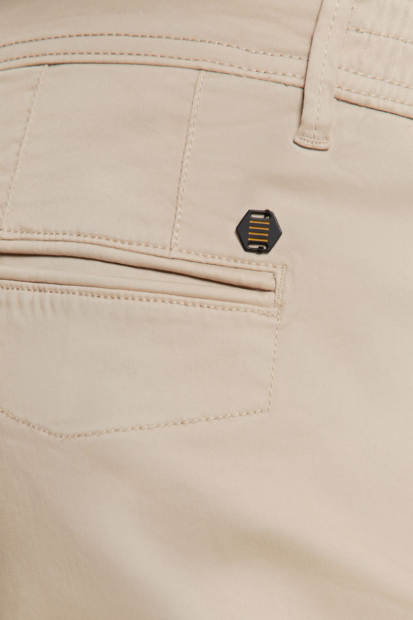 SHORT CHINO GARMENT DYED TWILL STRETCH LIGHT DESERT 8
