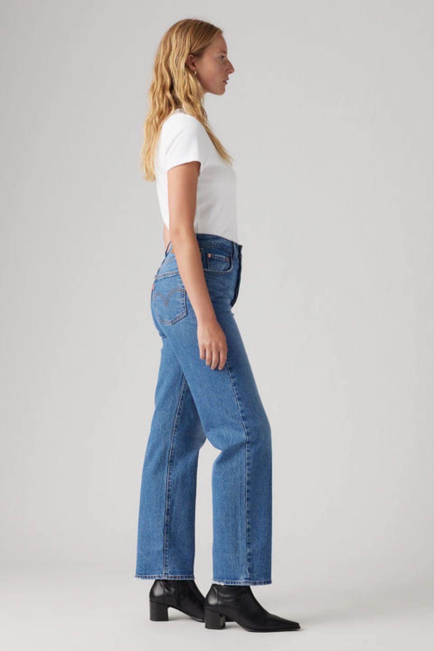 RIBCAGE STRAIGHT ANKLE JEANS 4