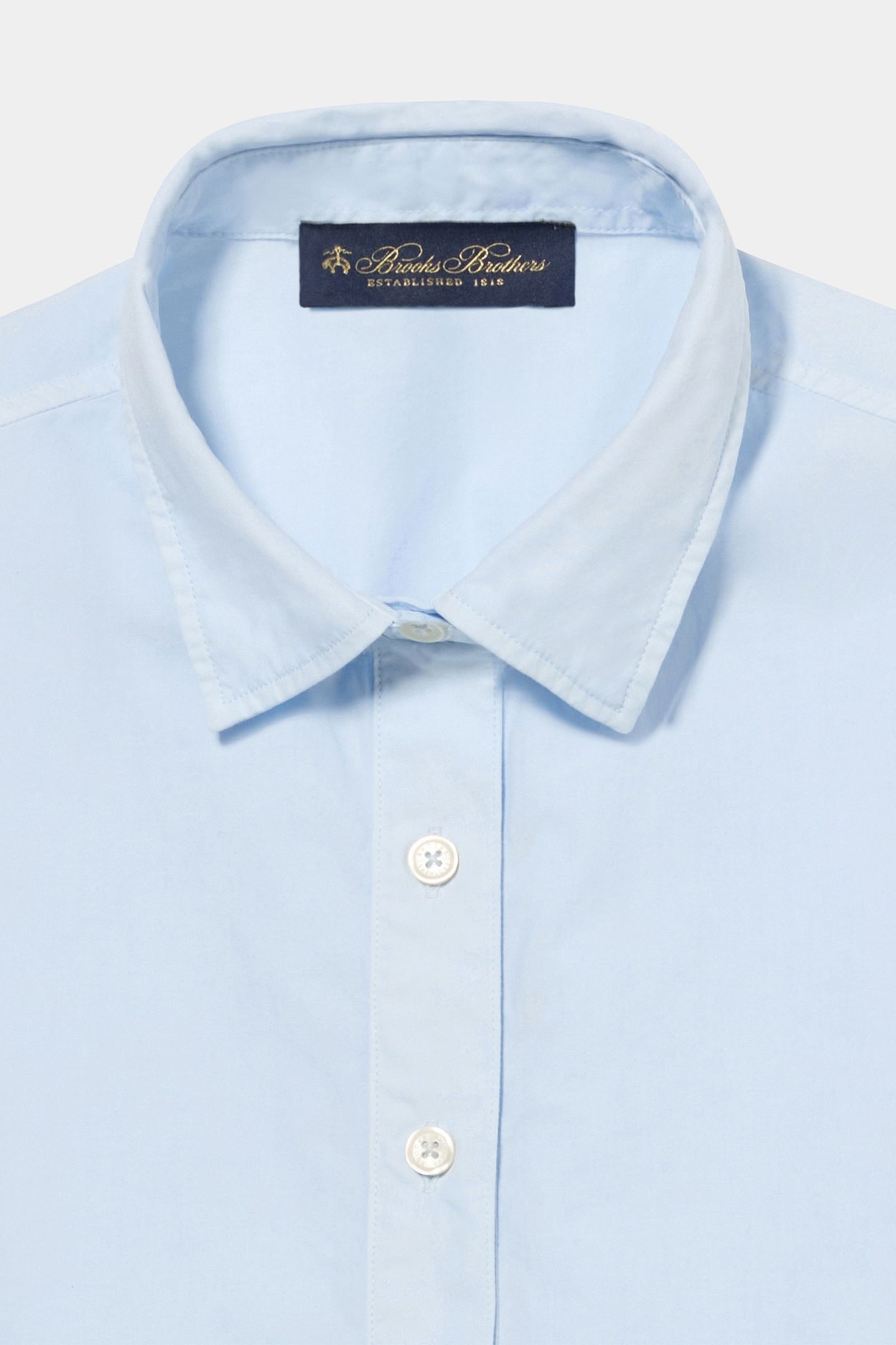 BALLOON SLEEVE SHIRT COTTON SKY BLUE 5