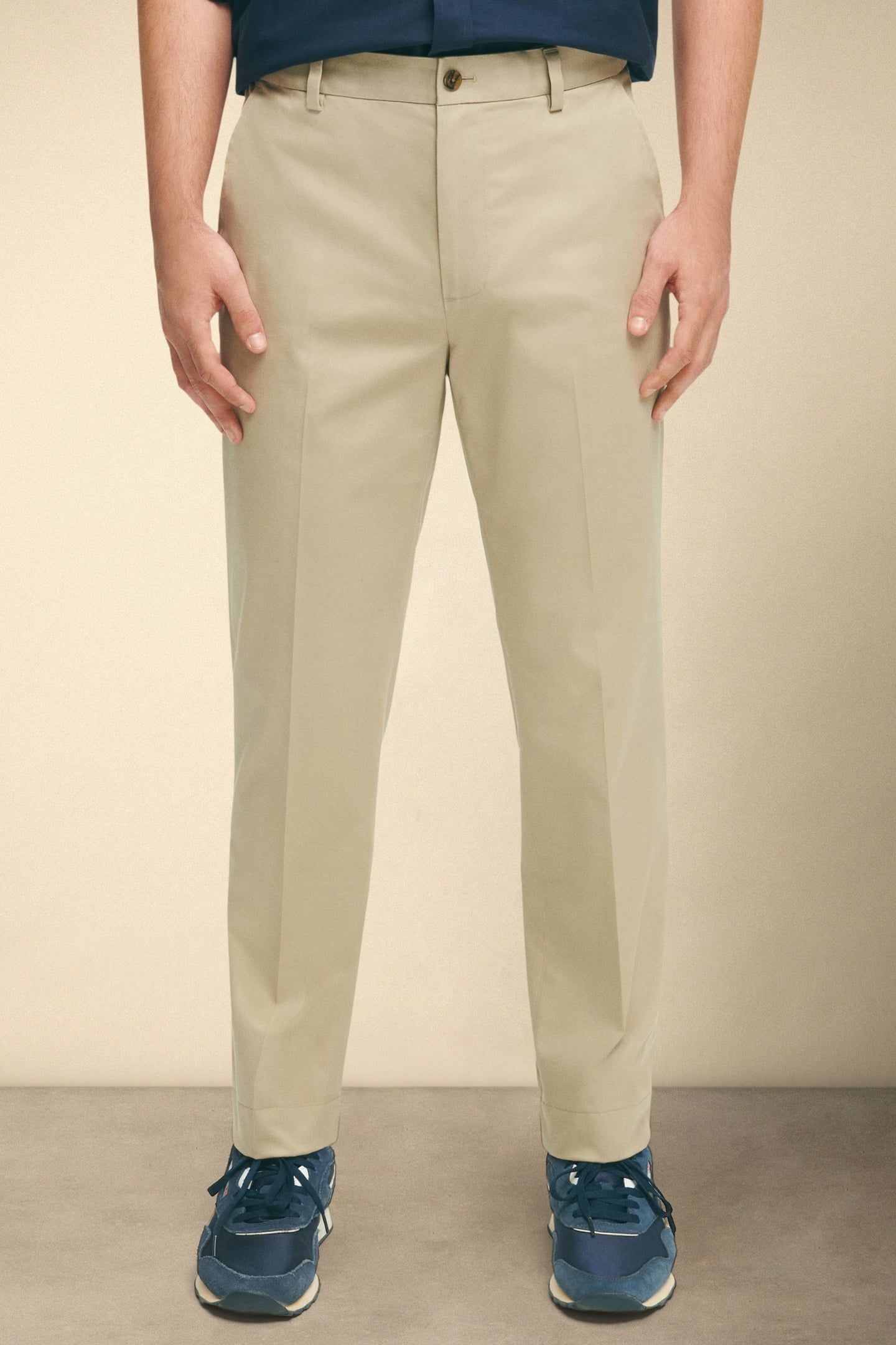 SLIM FIT ADVANTAGE STRETCH CHINO BEIGE 1