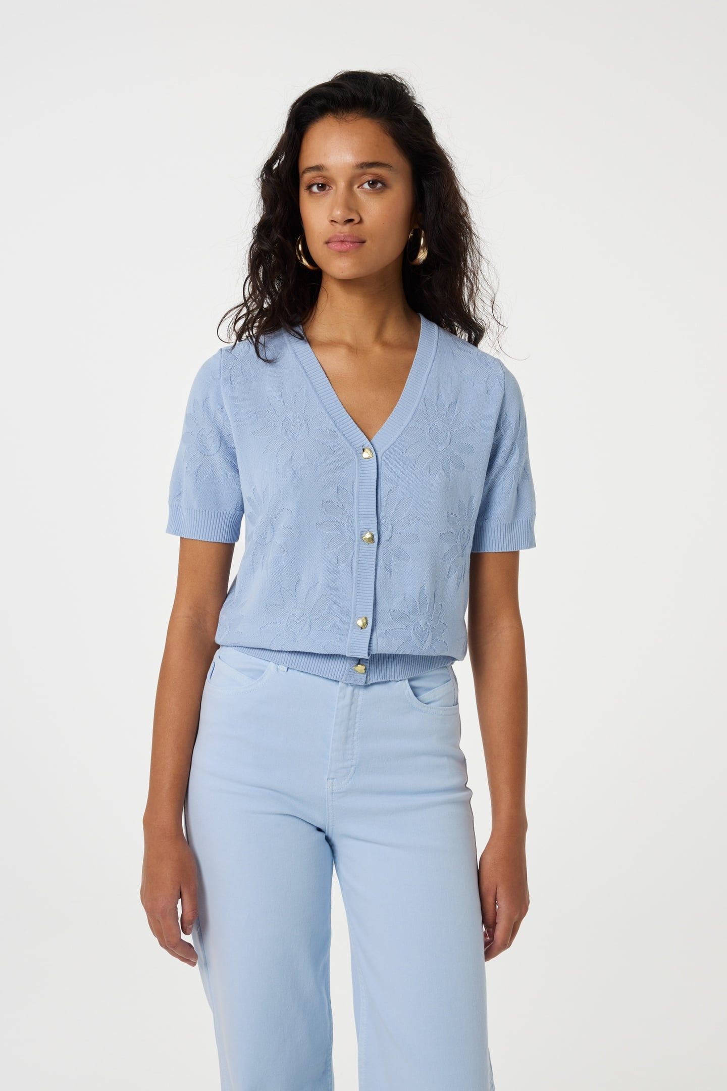 MADDY CARDIGAN SUMMER BLUE 1