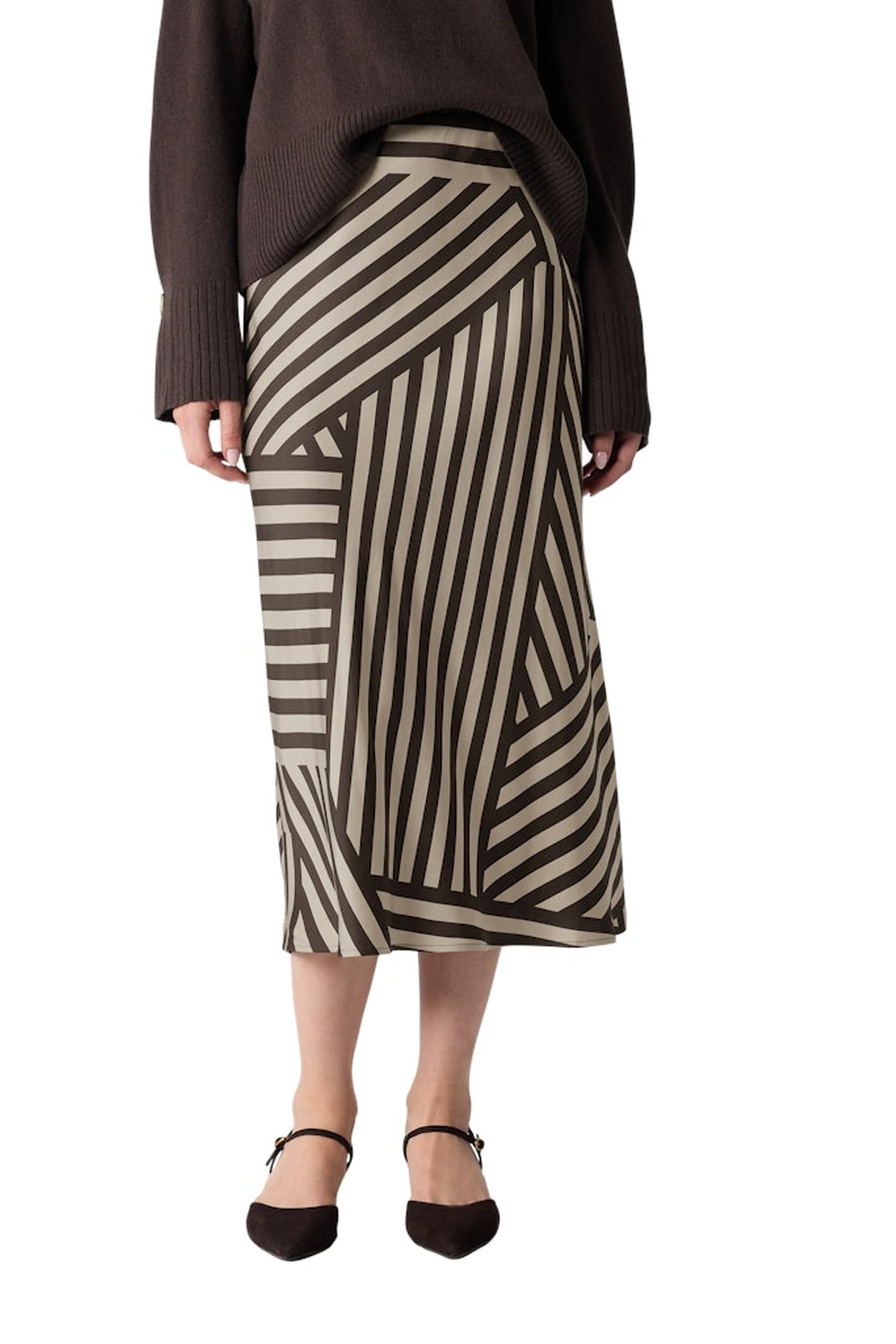 SKIRTS DARK BROWN 1