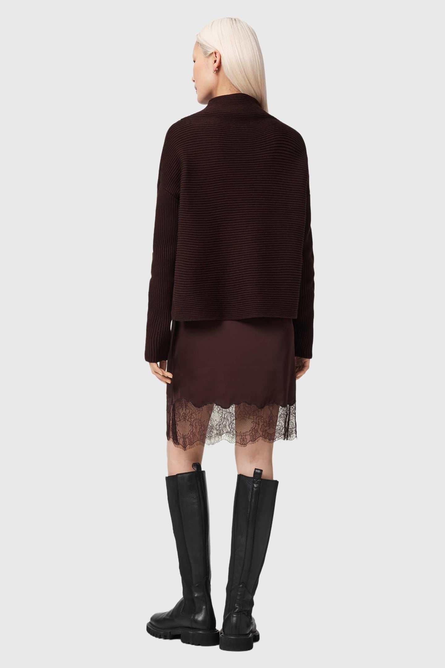 ELOISE DRESS OXBLOOD RED 3