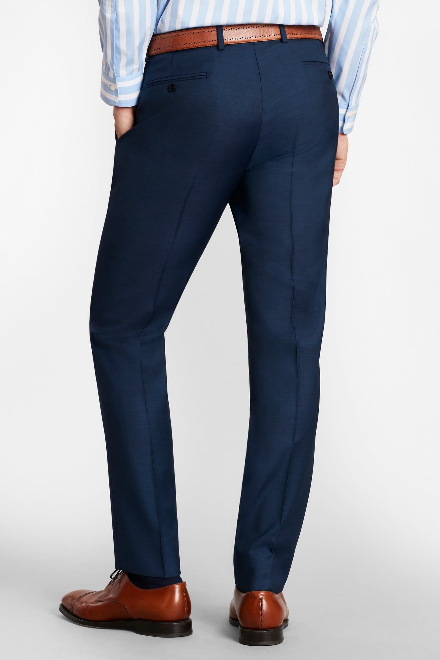 SLIM FIT PANTS BLUE 3