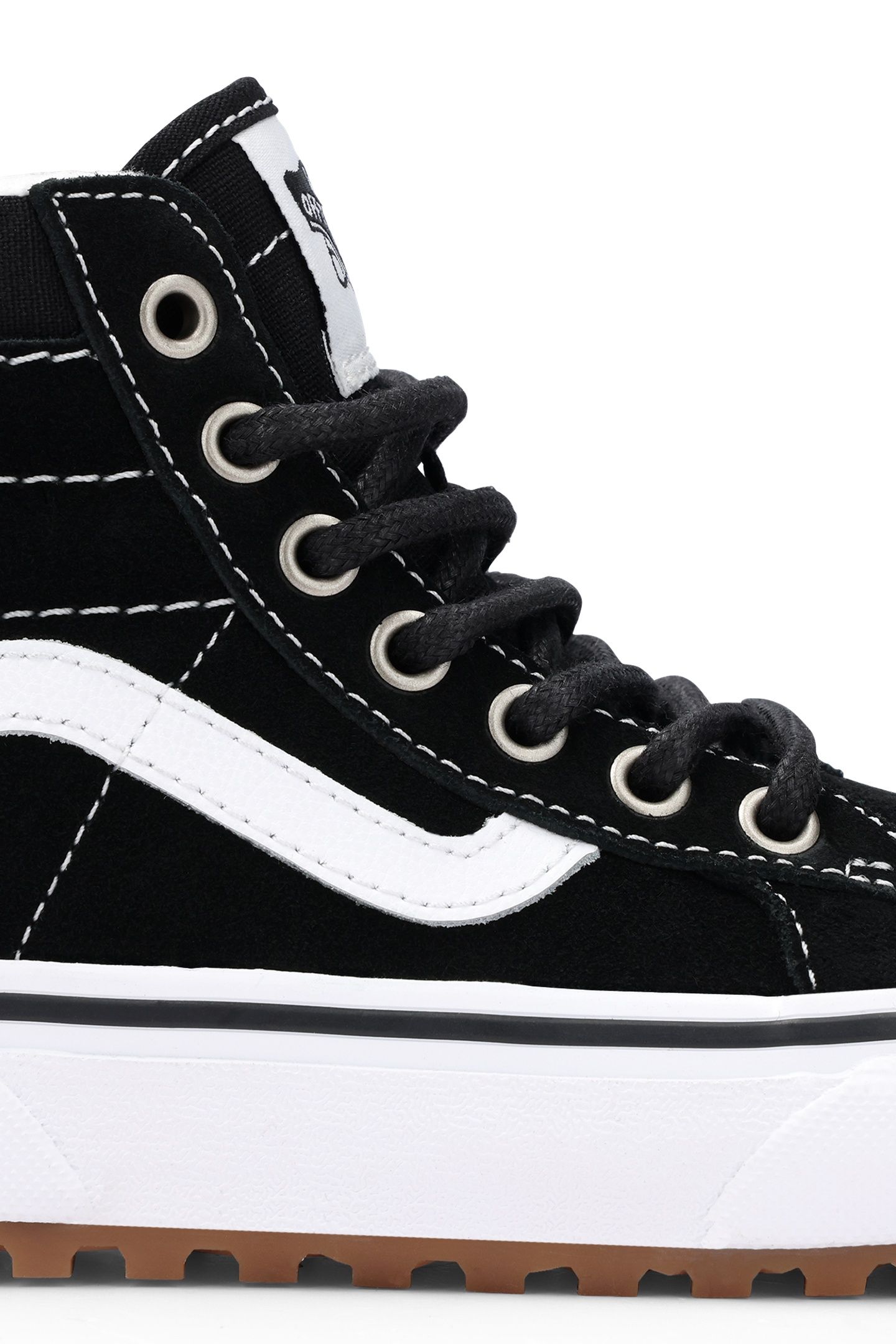 YOUTH UNISEX SK8-HI INSULATED BLACK/WHITE 6