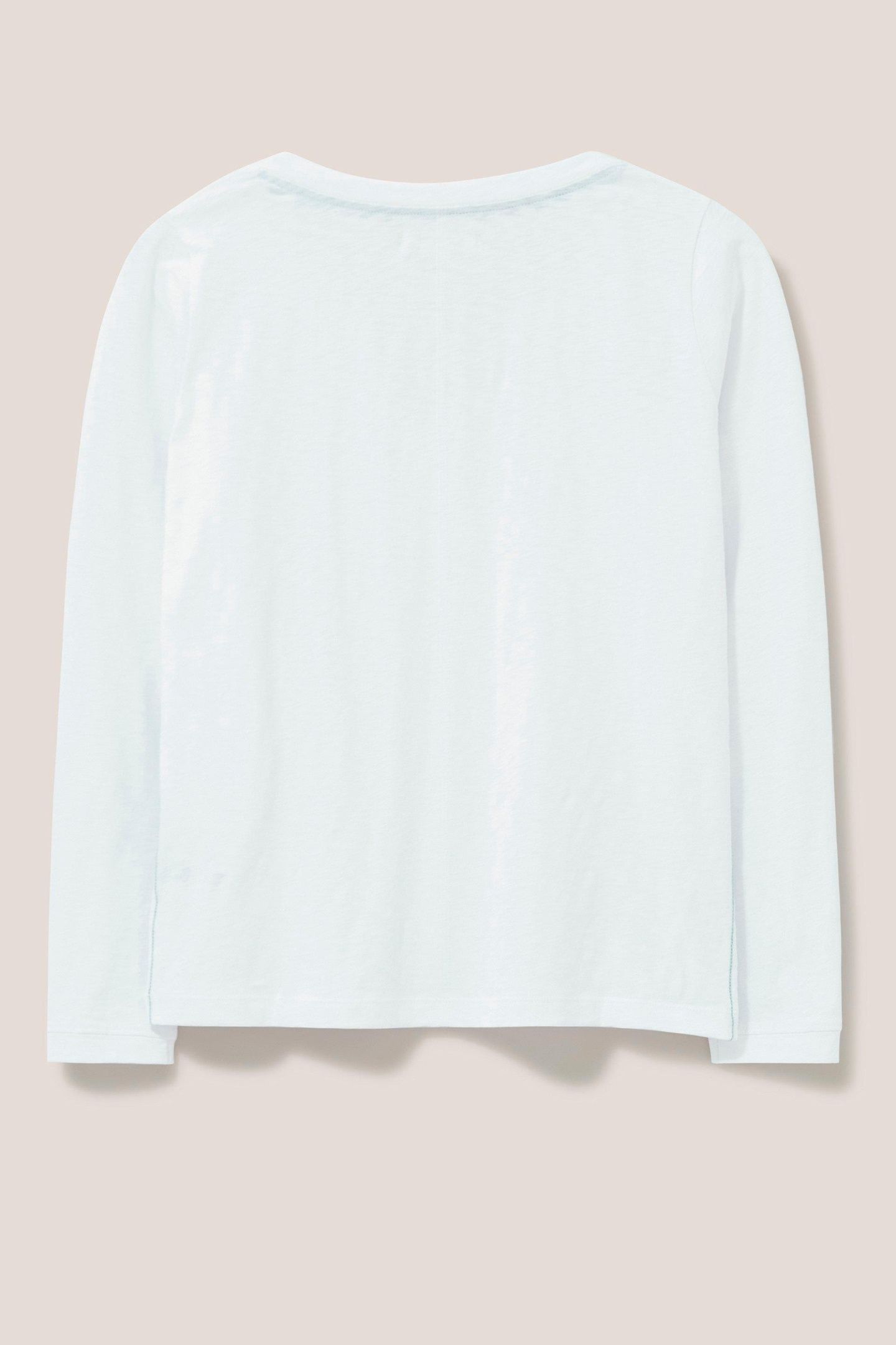 NELLY LS TEE BRILLIANT WHITE 5