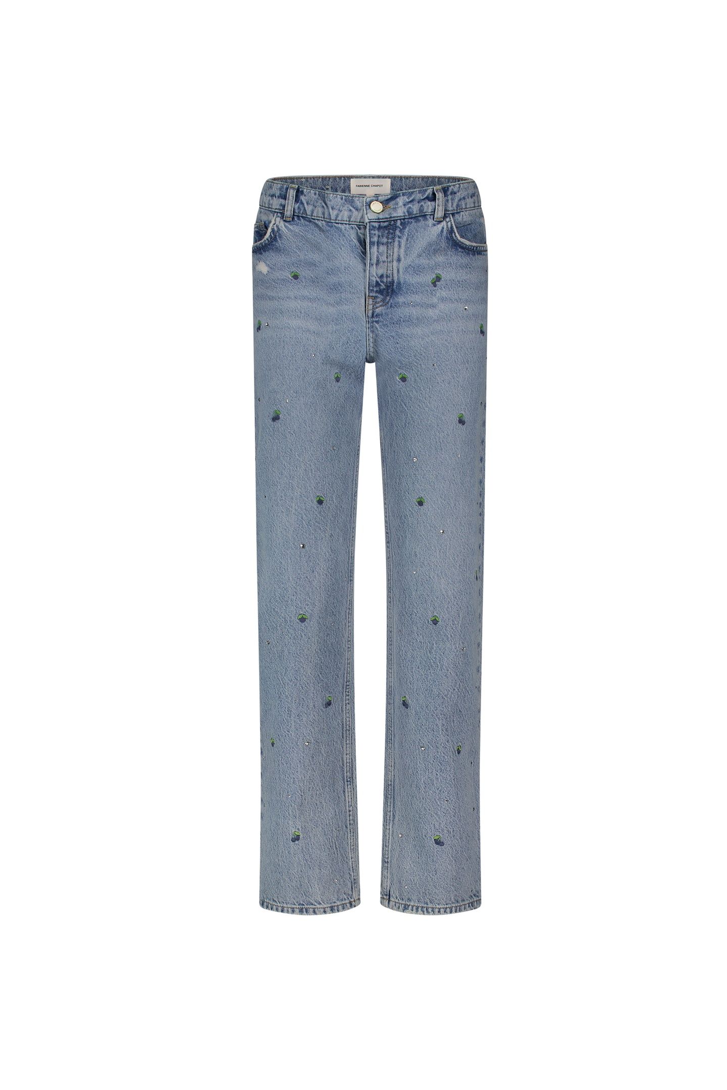 MARIE STRAIGHT LEG JEANS VINTAGE BLUE 4