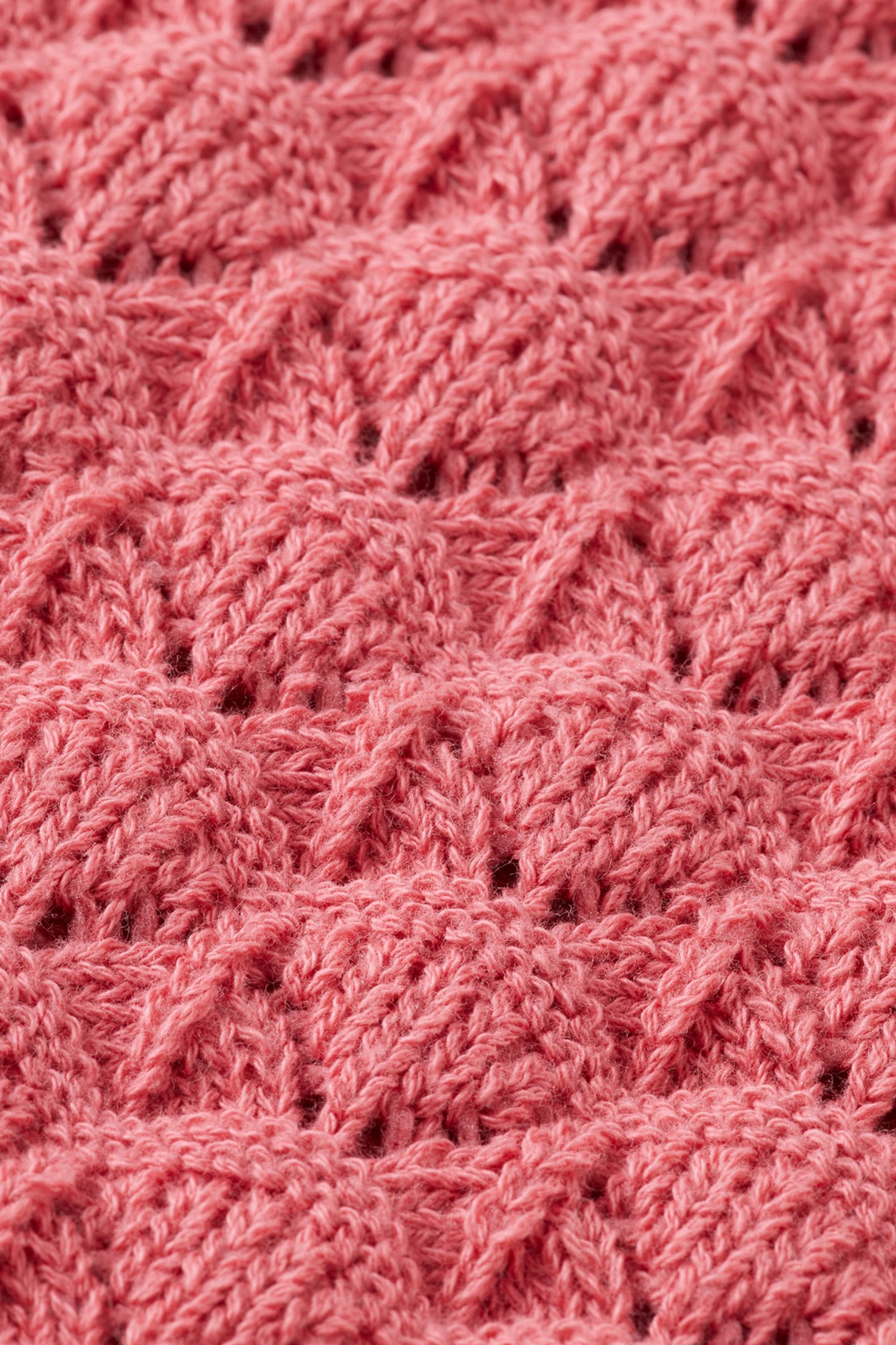 GIRL SCALLOPED KNITTED SHORTS ROSE PINK 3