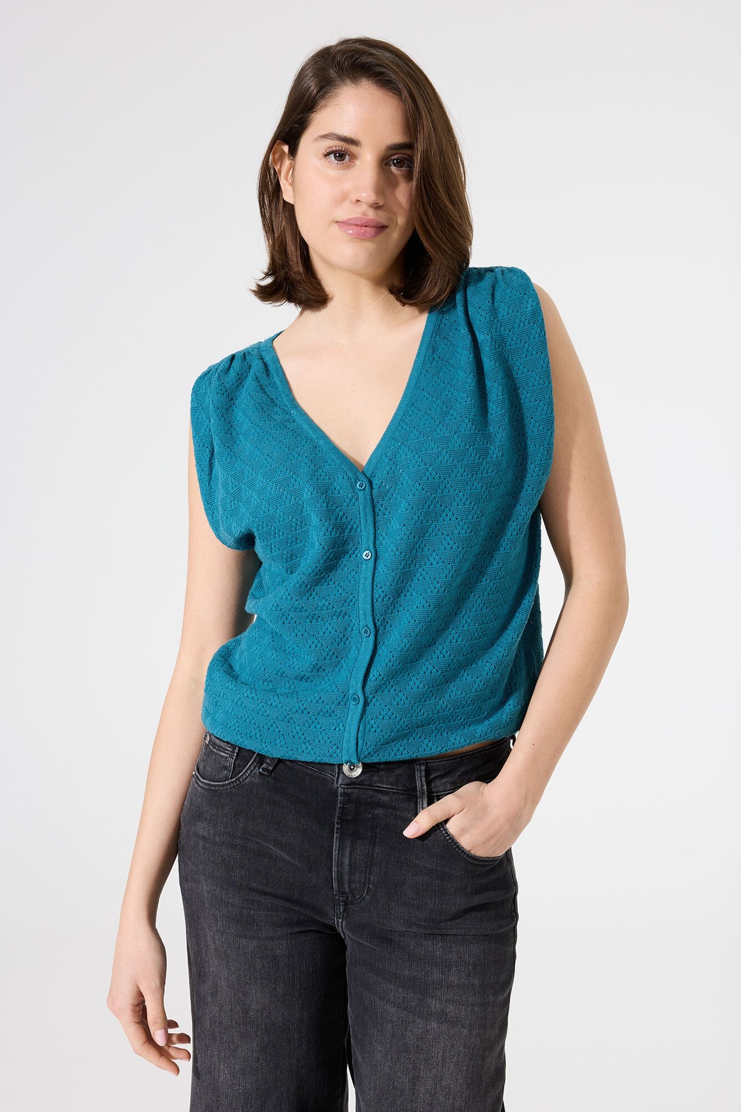 LADIES PULLOVER BLUE LAGOON 1