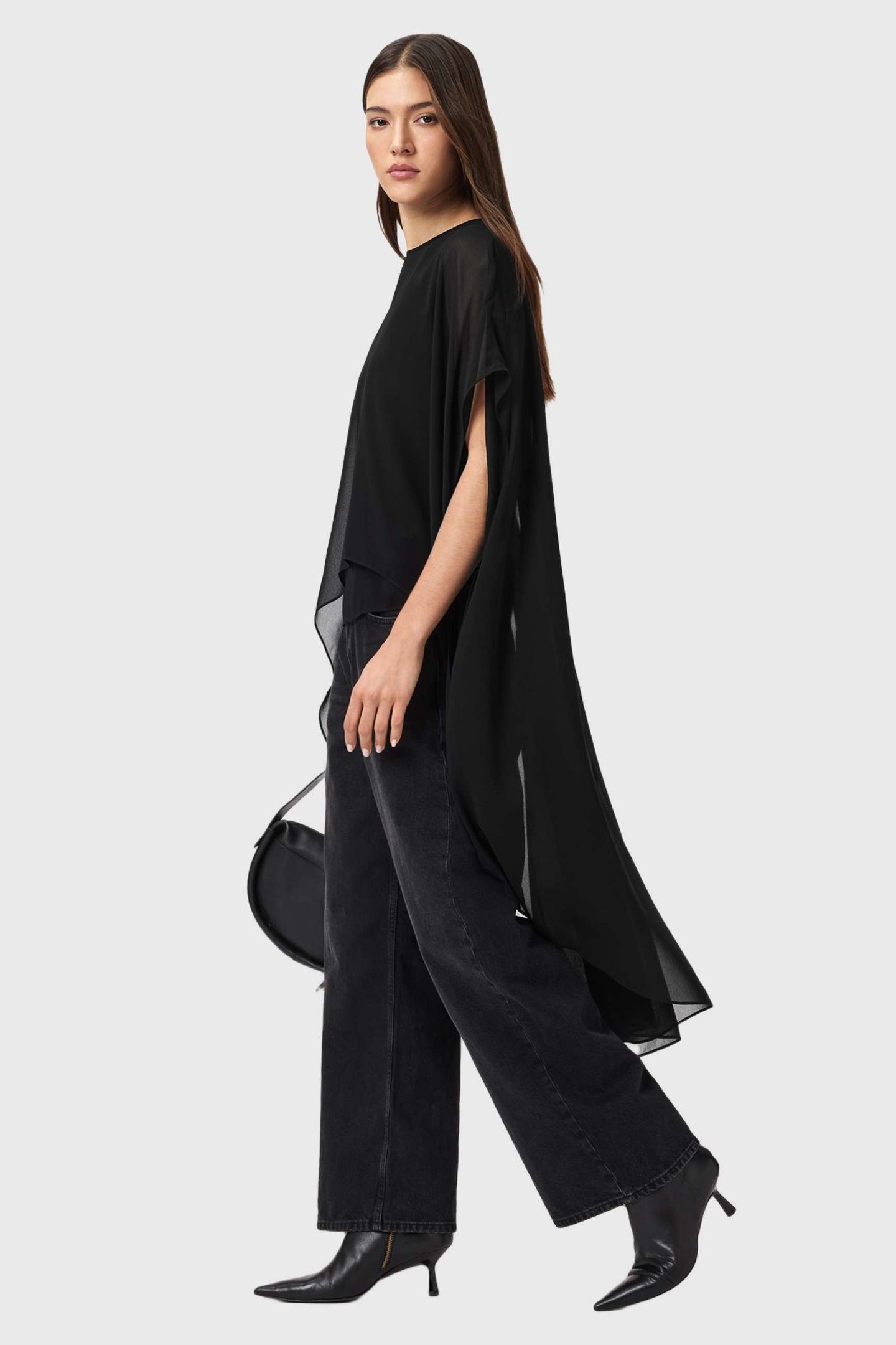 JAMIE SHEER TOP BLACK 5