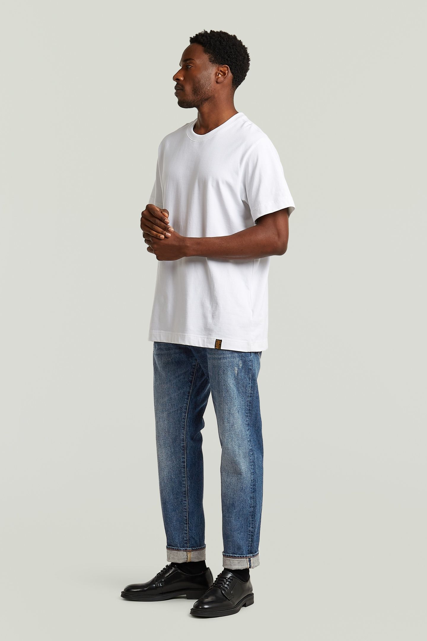 MORRY FWD REGULAR TAPERED JEANS MEDIUM BLUE 4